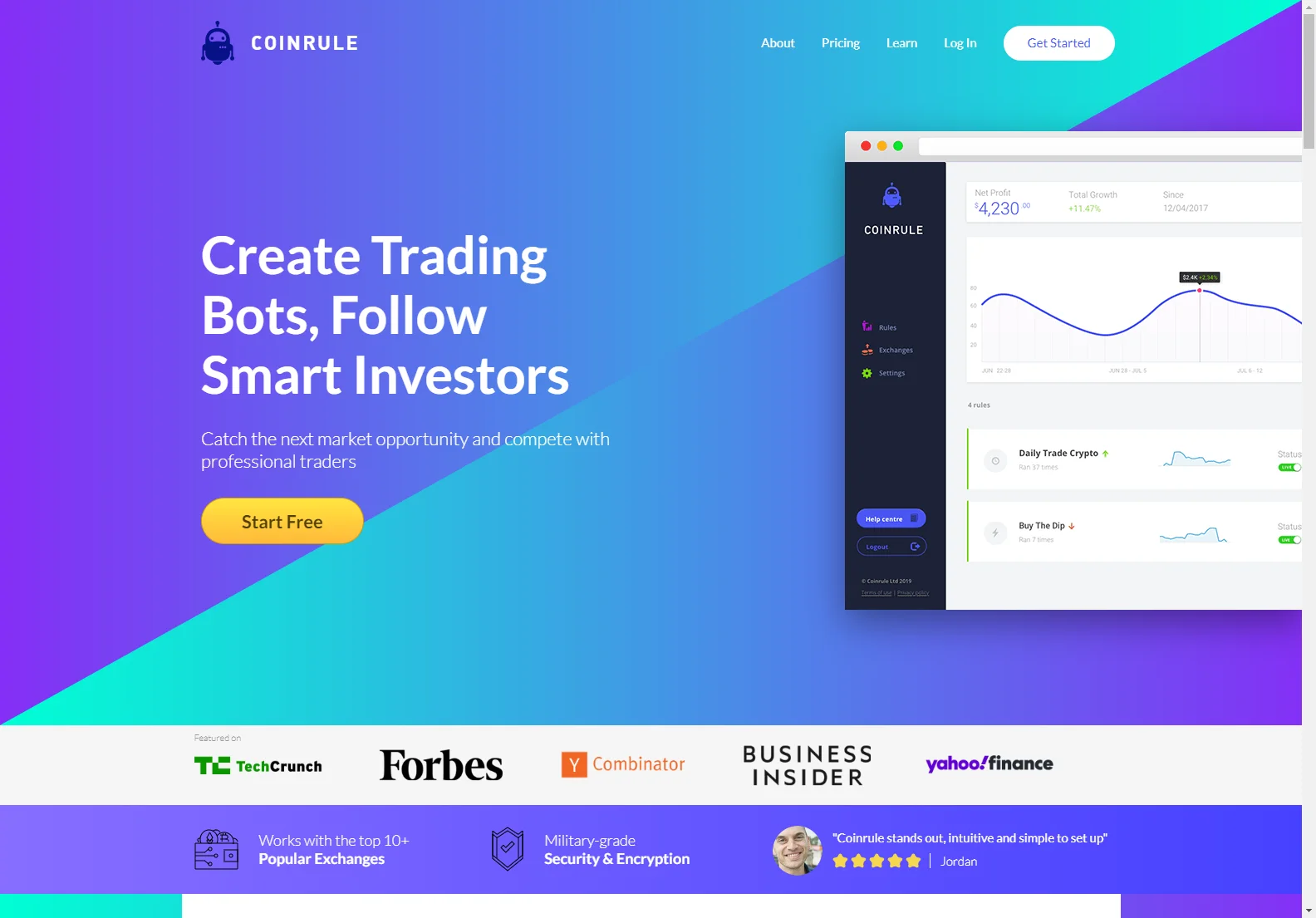 Coinrule: Empowering Crypto Traders with AI