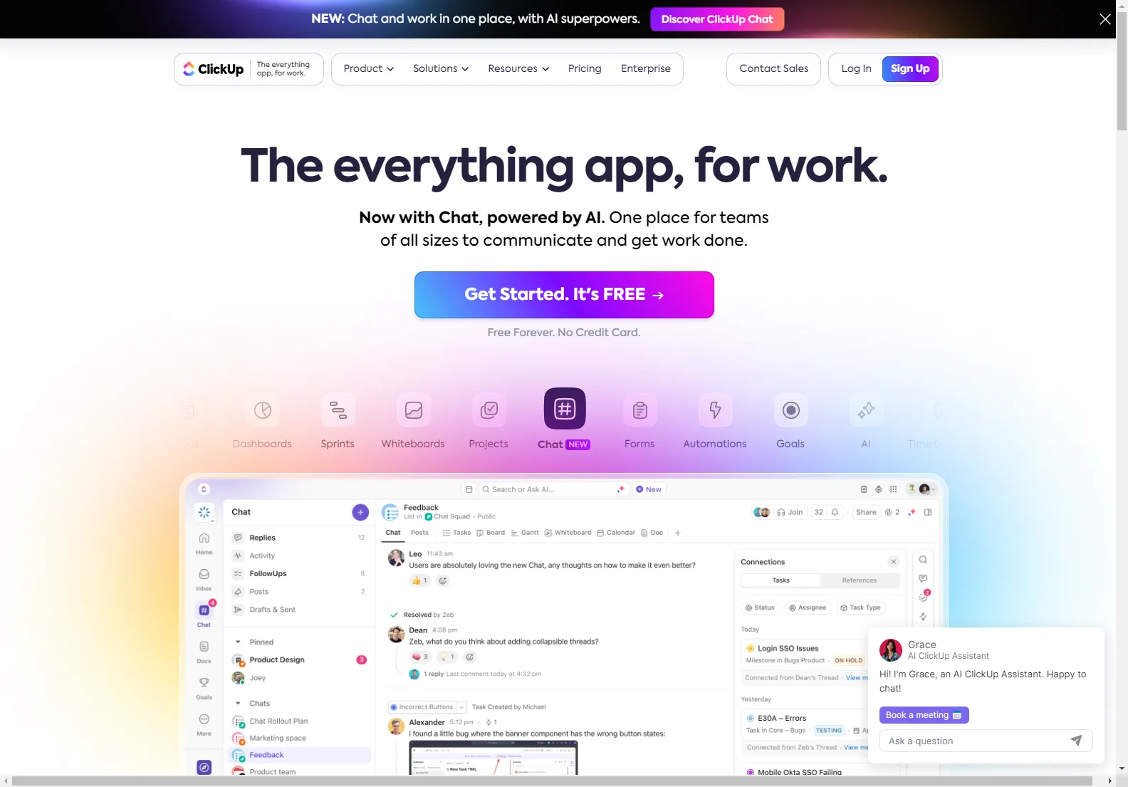 ClickUp: The All-in-One Work App with AI Enhancements