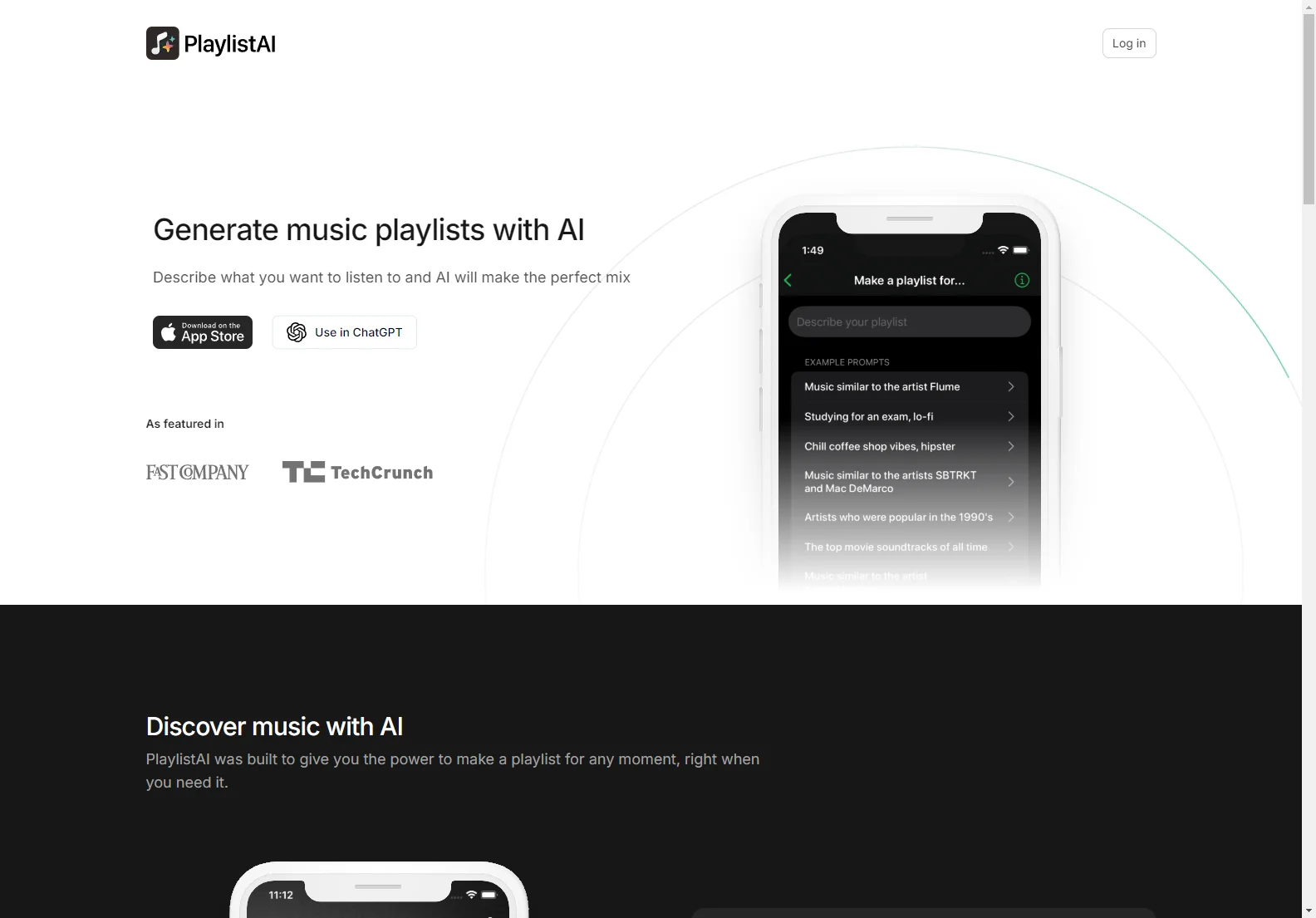 Create Personalized Music Playlists with AI - PlaylistAI