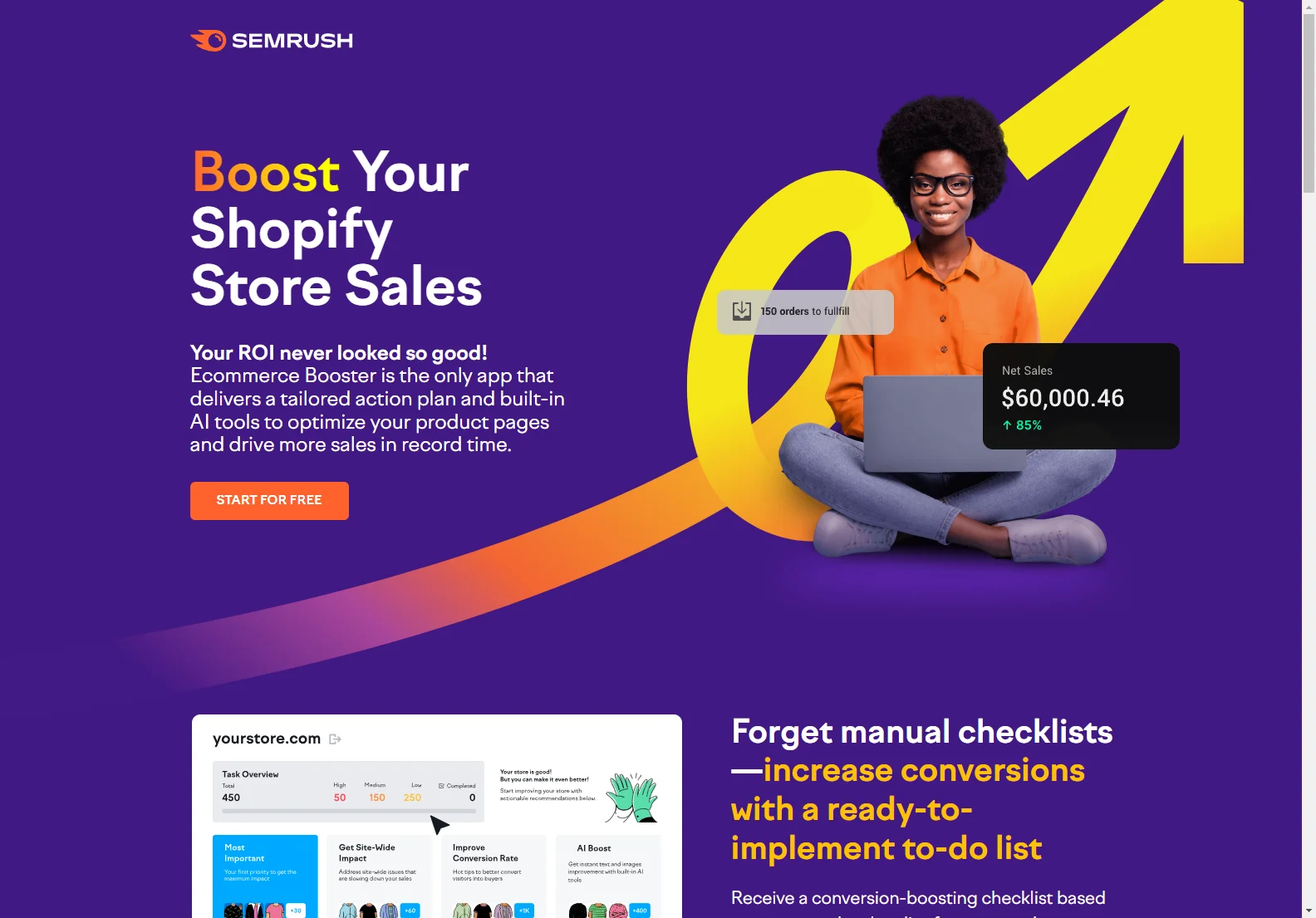 Ecommerce Booster App: Boost Your Shopify Store Sales with AI Optimization