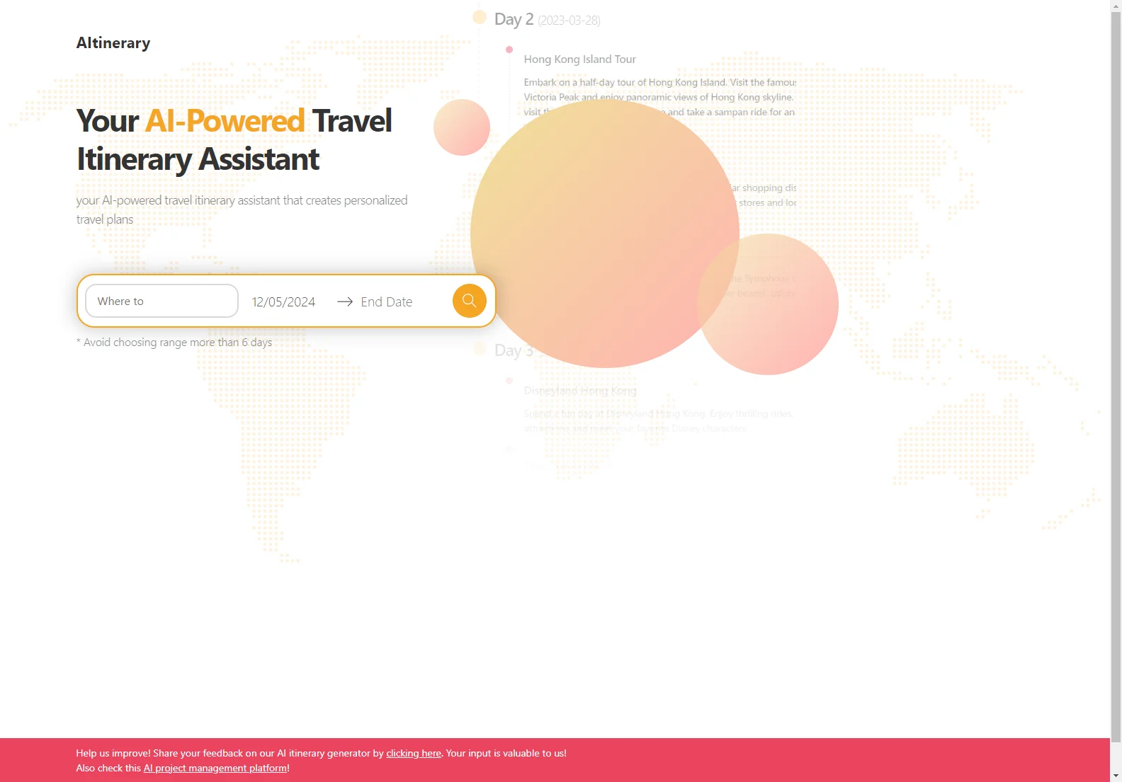 AItinerary: Your Personalized Travel Itinerary Assistant