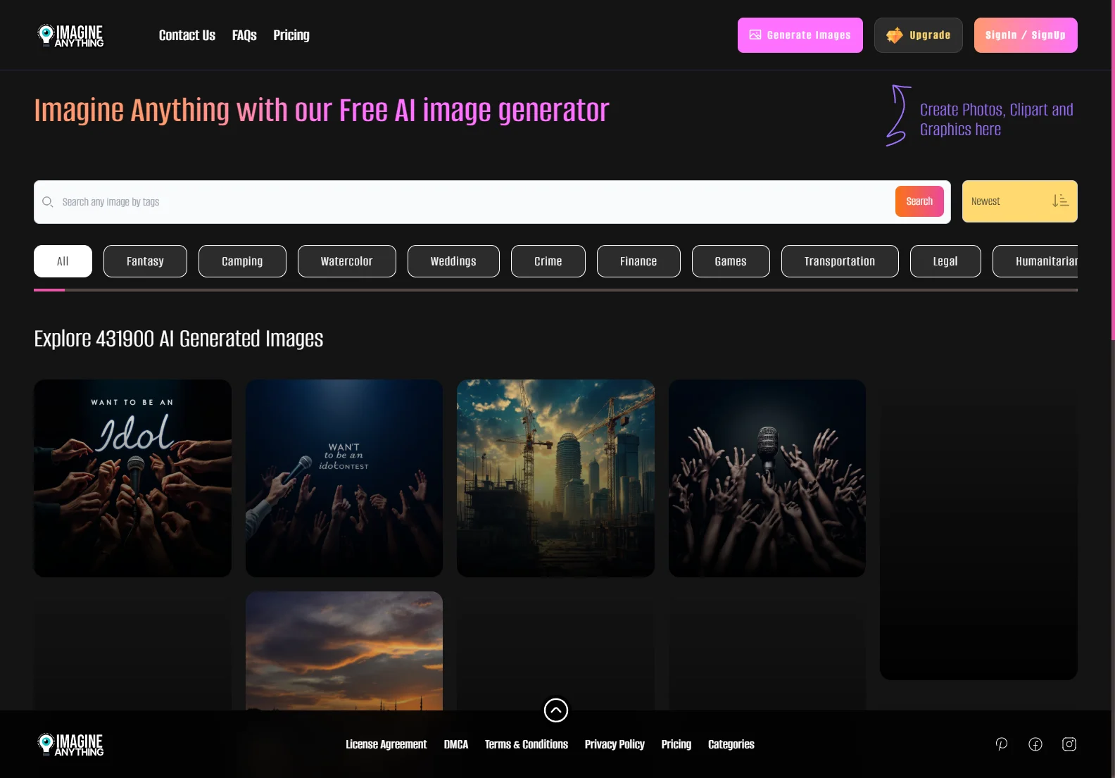 Unleash Your Creativity with Imagine Anything's Free AI Image Generator