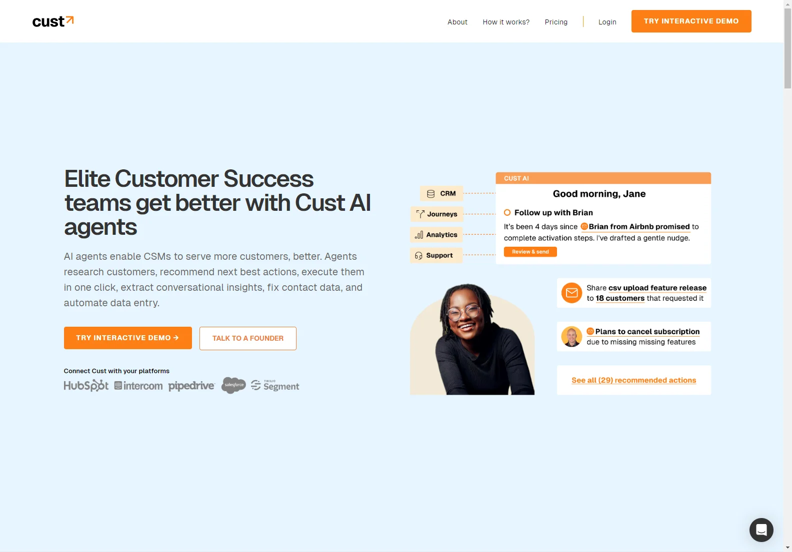 Boost Customer Success with AI Agents - Cust