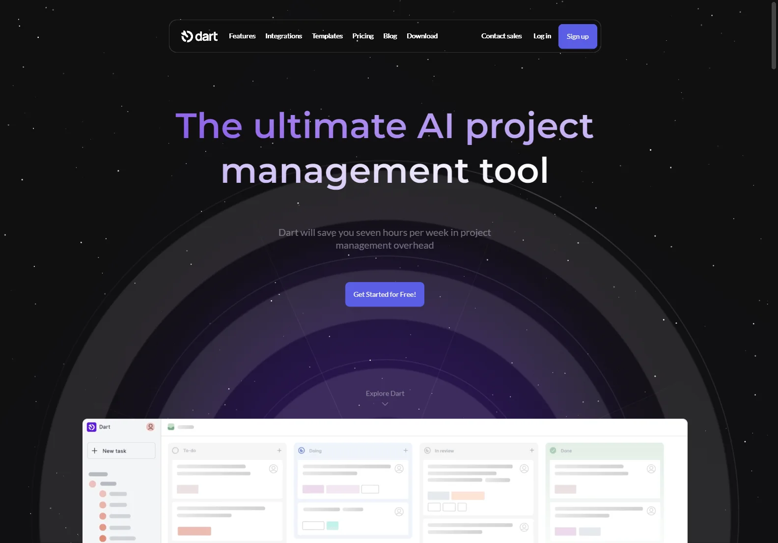 Dart: AI-Powered Project Management for Enhanced Efficiency