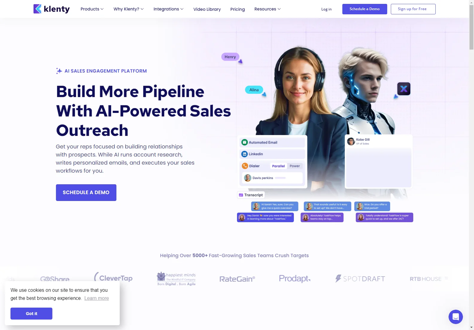 Klenty: The Ultimate Sales Engagement Software for Cold Emails & Automated Follow-ups