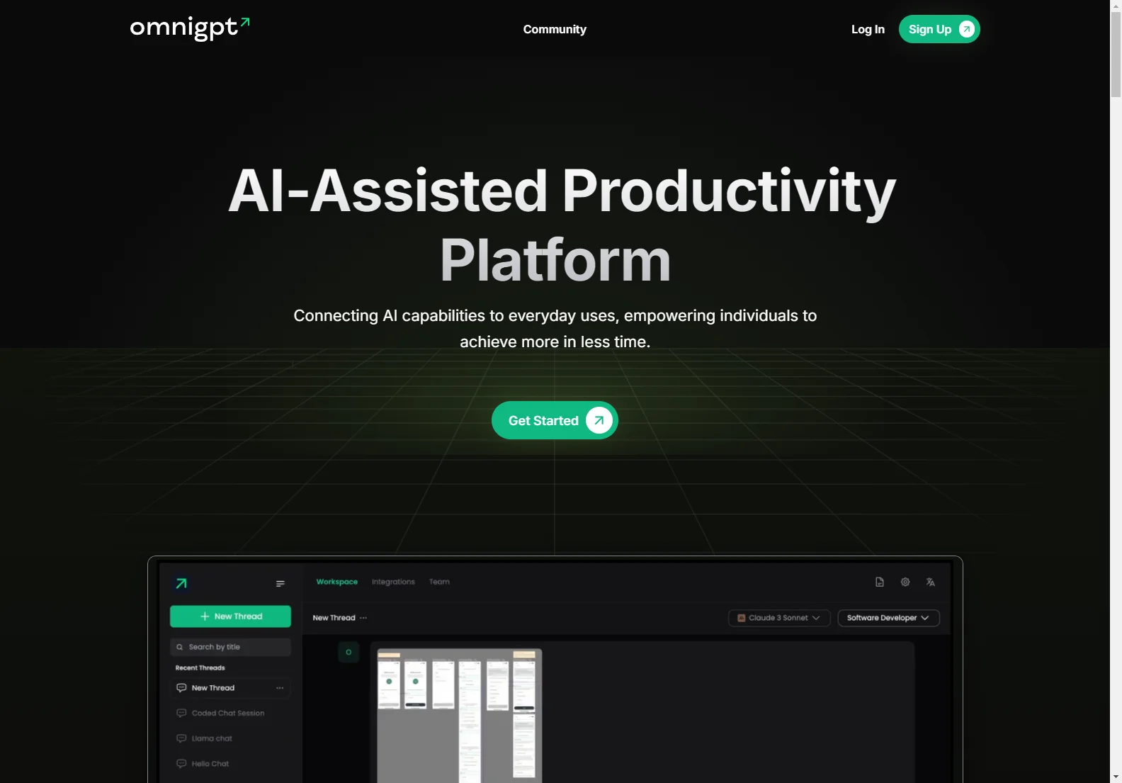 OmniGPT - Affordable AI for Enhanced Productivity