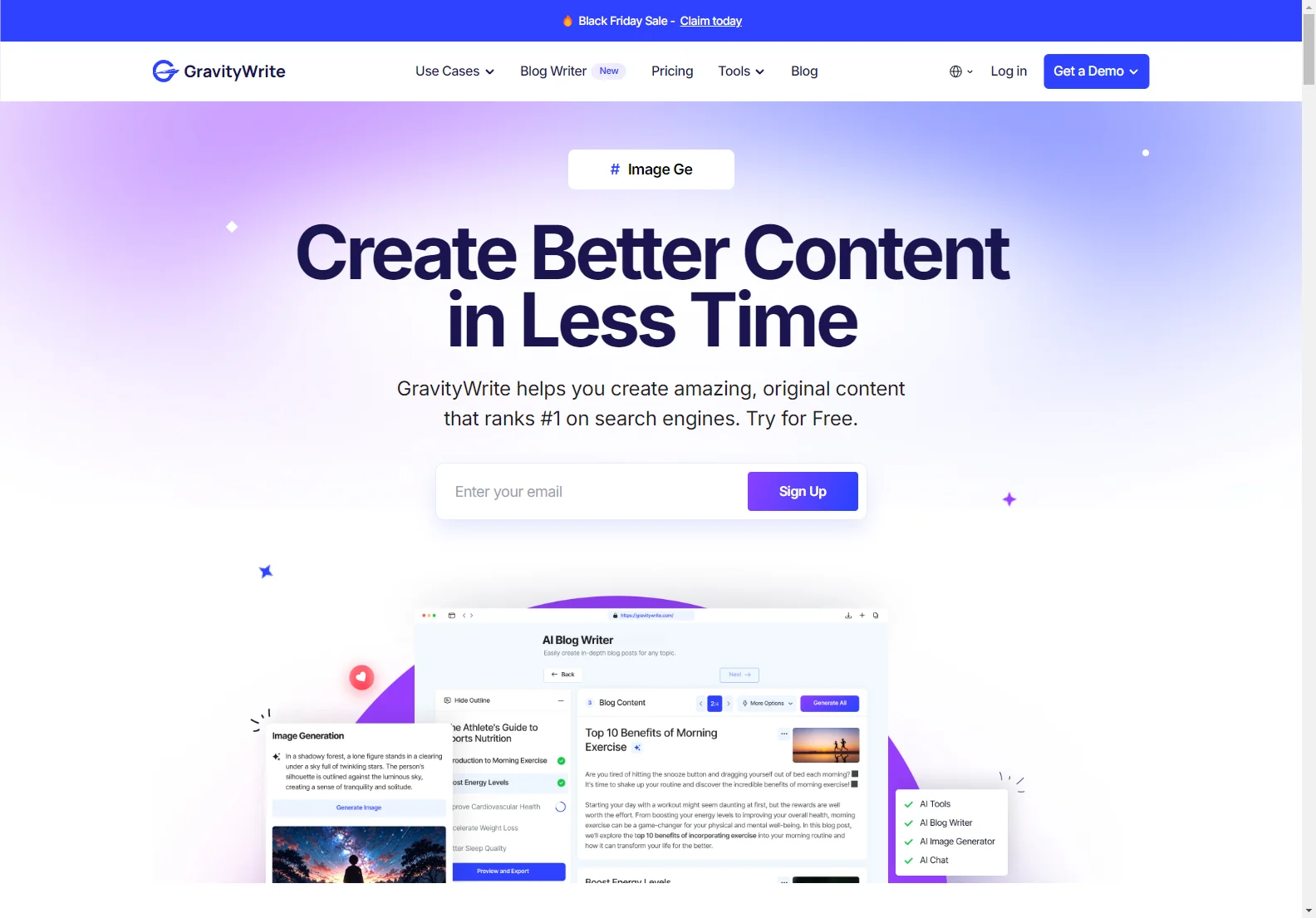 GravityWrite: Unleash Your Content Potential