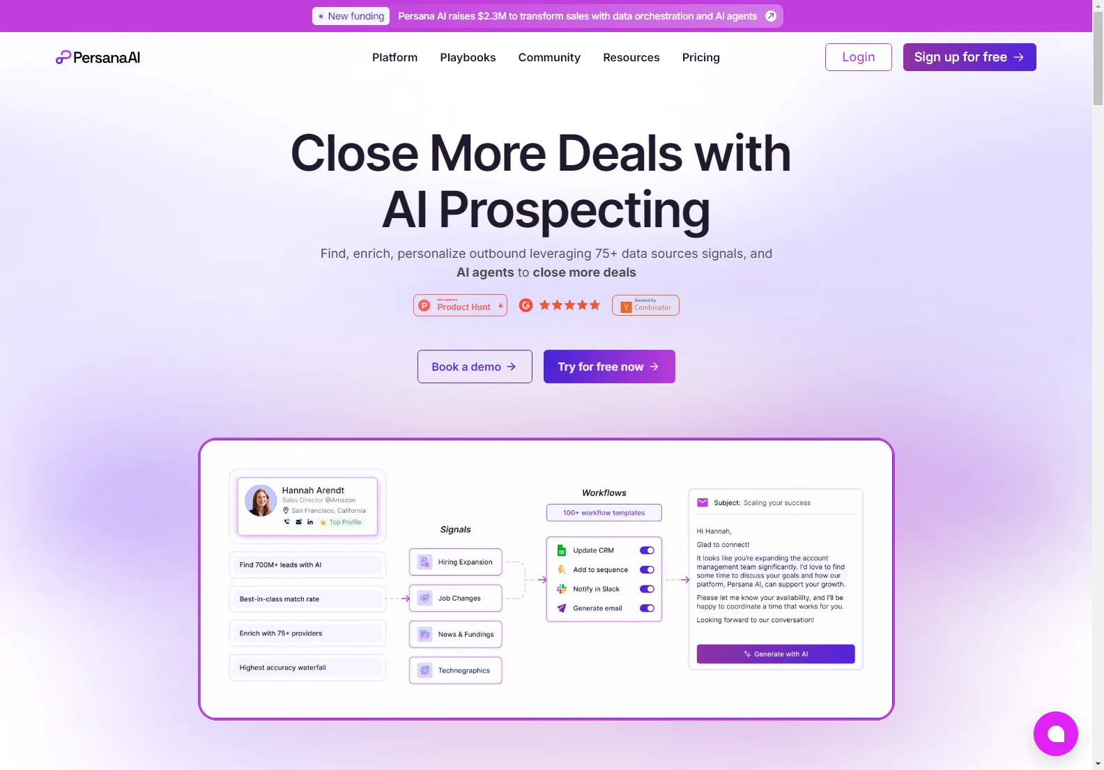 Persana AI: 10x Your Prospecting with AI and Transform Sales