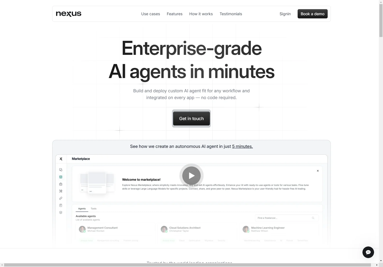 NexusGPT: Empowering Workflows with Custom AI Agents