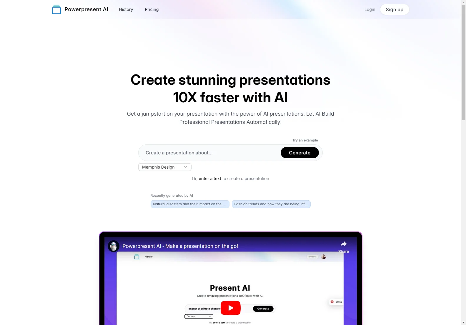 Powerpresent AI: Transform Your Presentations with AI