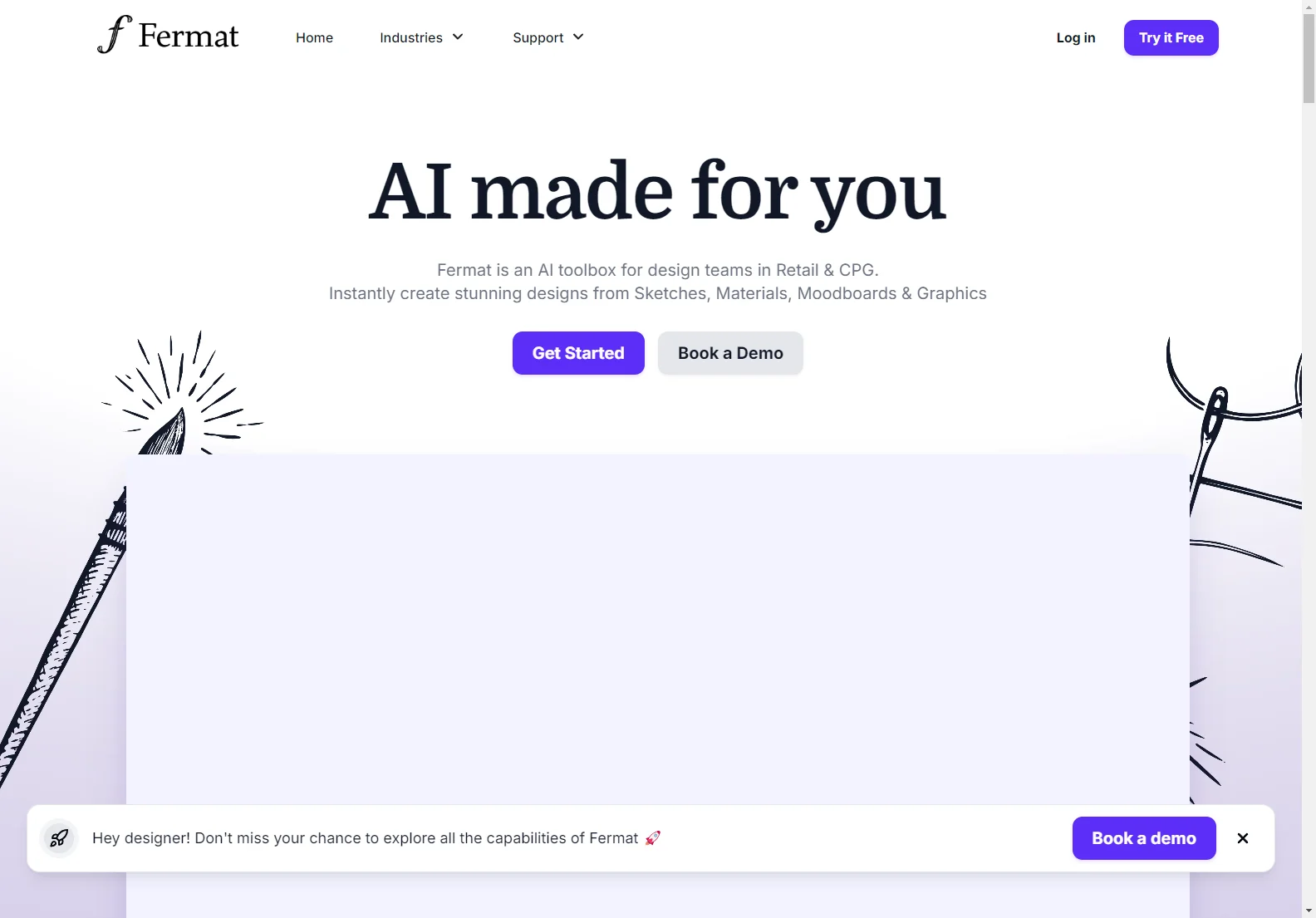 Fermat: AI Toolbox for Design Teams - Create Stunning Designs