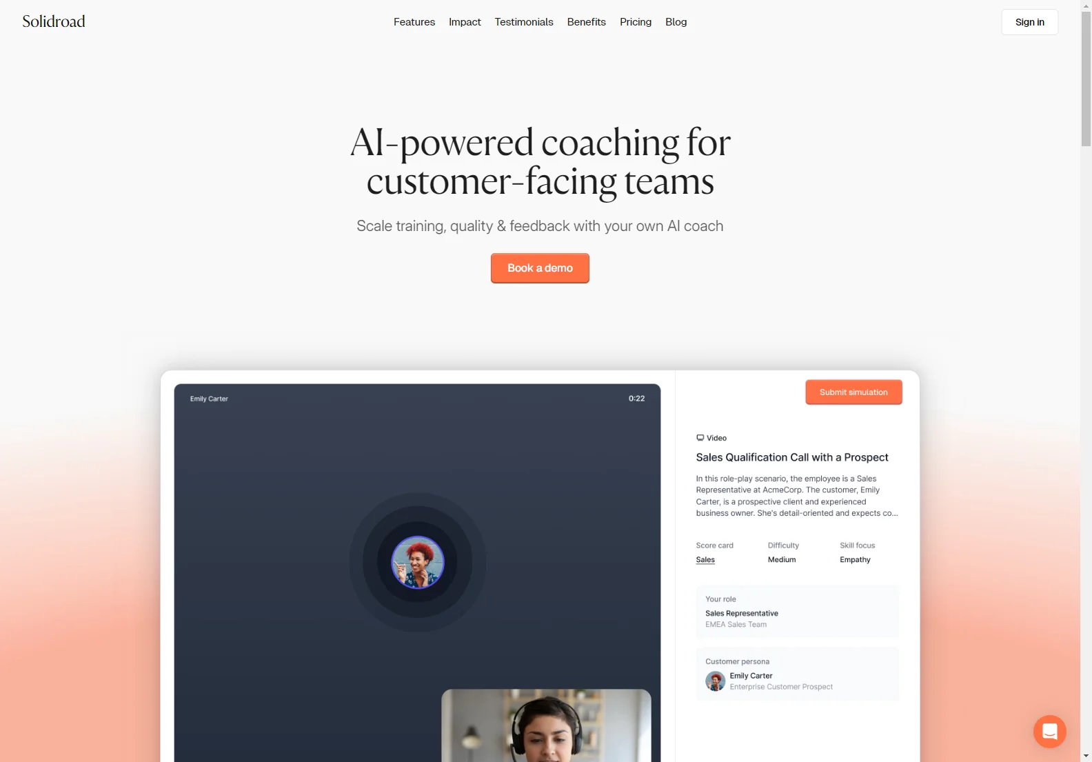 Solidroad: AI-Powered Coaching for Customer-Facing Teams to Boost Performance