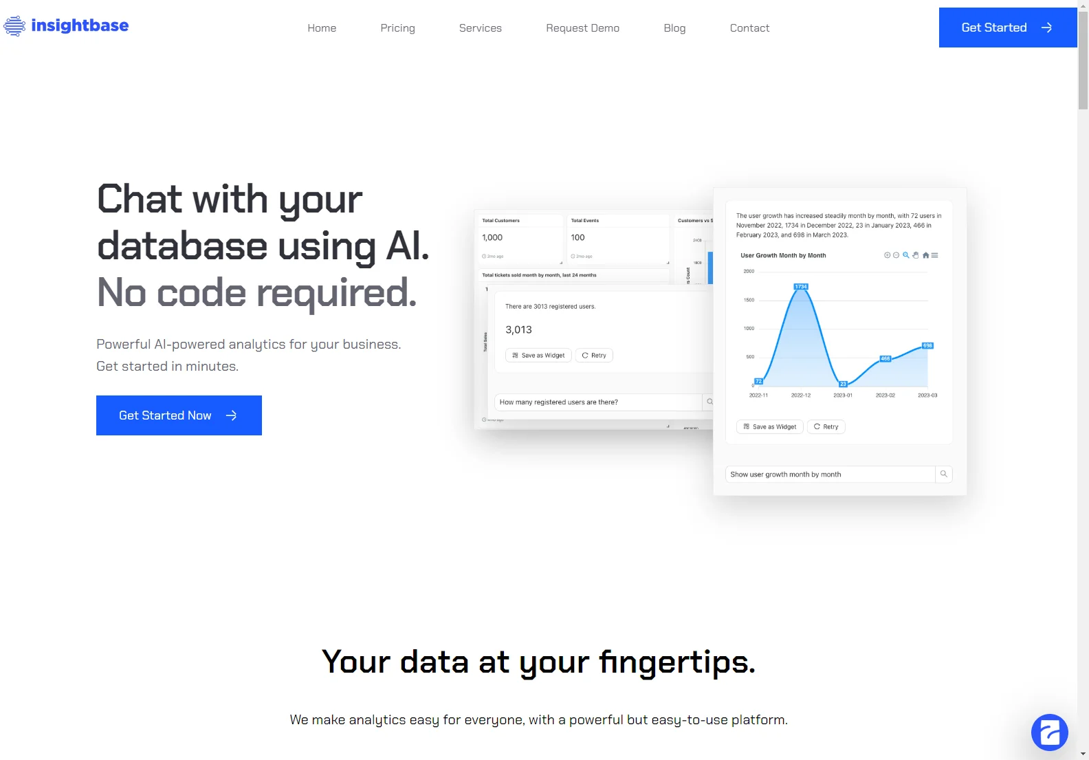 InsightBase: Empowering Business with AI Analytics