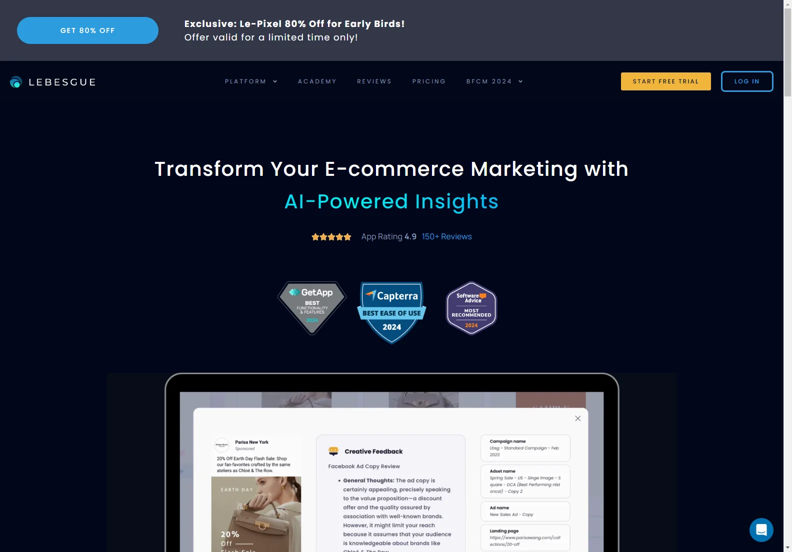 Lebesgue: Unleashing AI-Powered E-commerce Marketing Insights