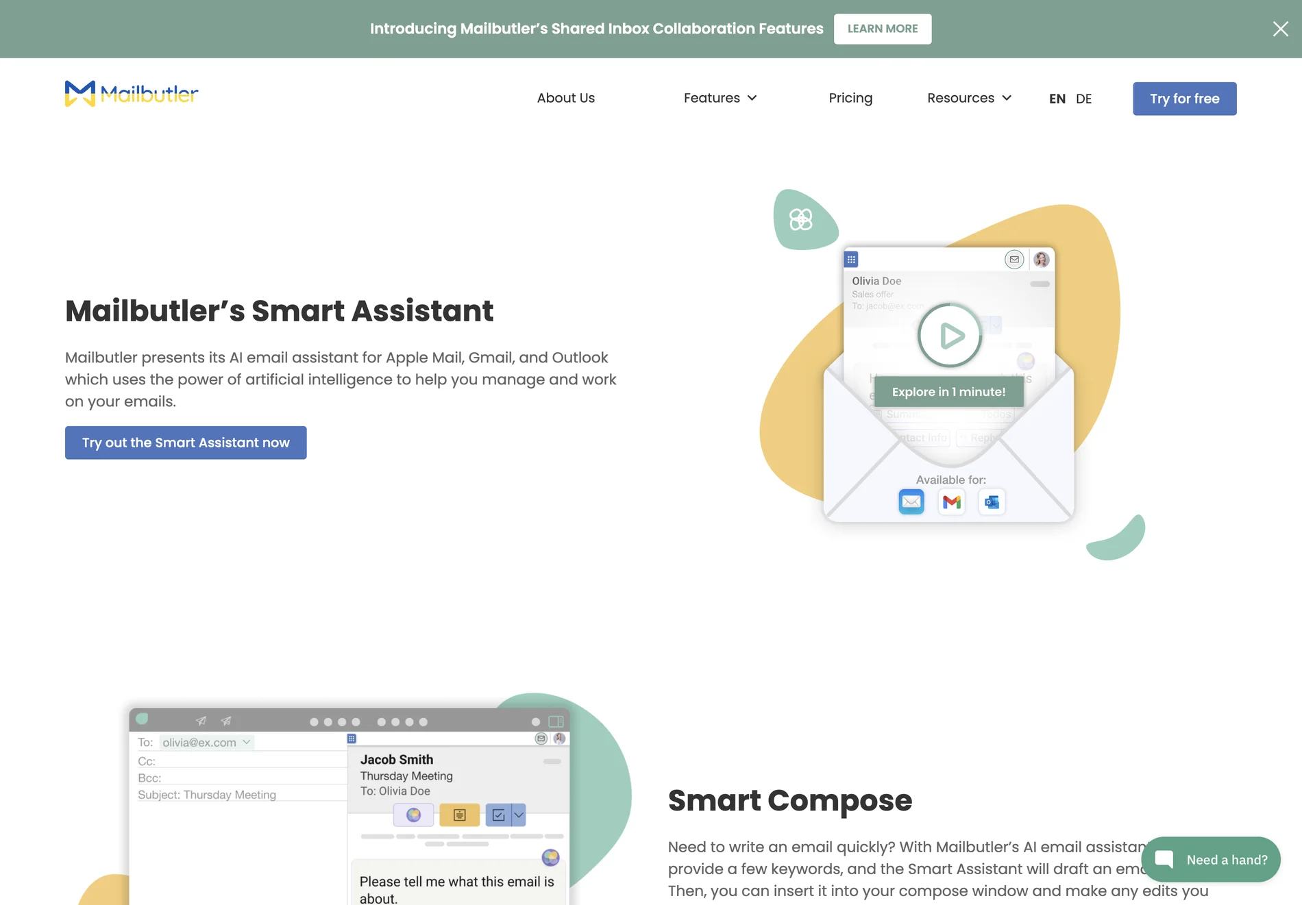 Streamline Your Email Management with Mailbutler's Smart Assistant