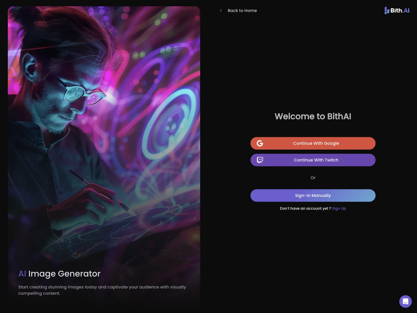 Bith.ai: Unleashing Creativity with AI