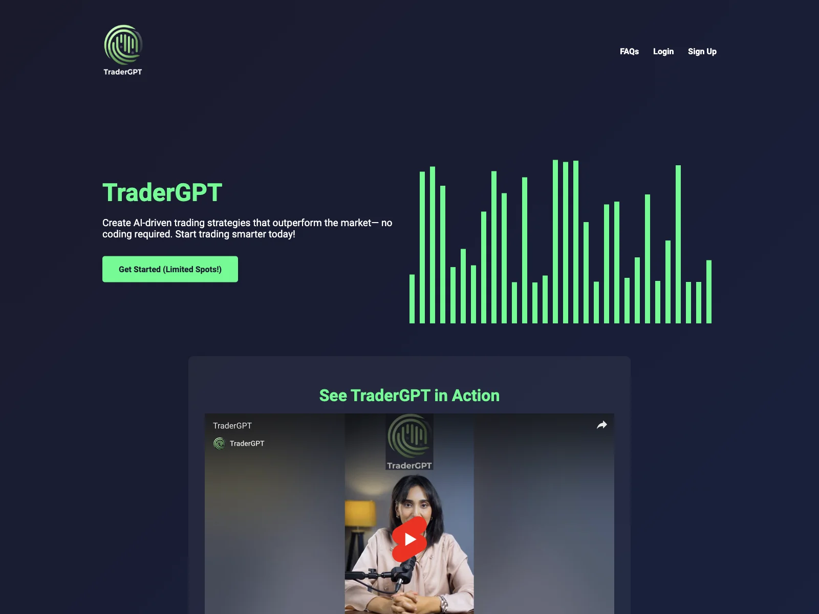 TraderGPT - Empowering Traders with AI Insights