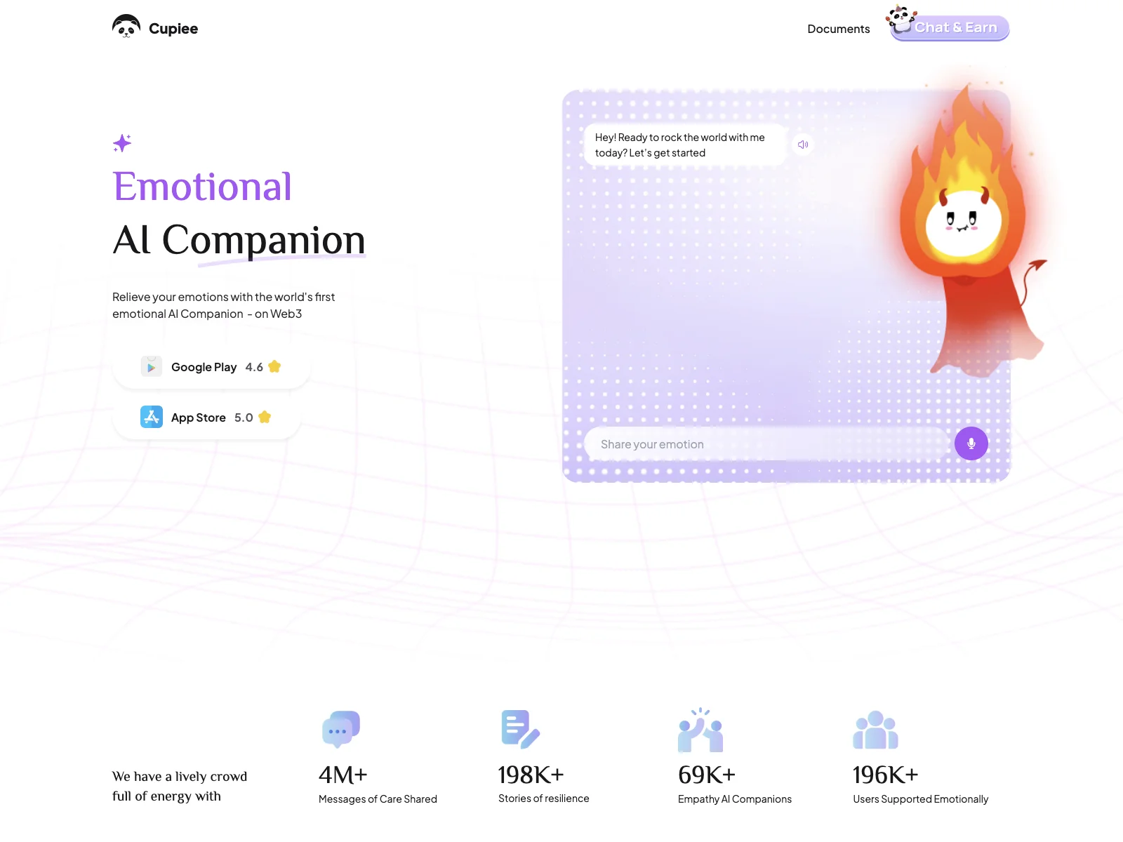 Cupiee - Revolutionizing Emotional Support with AI