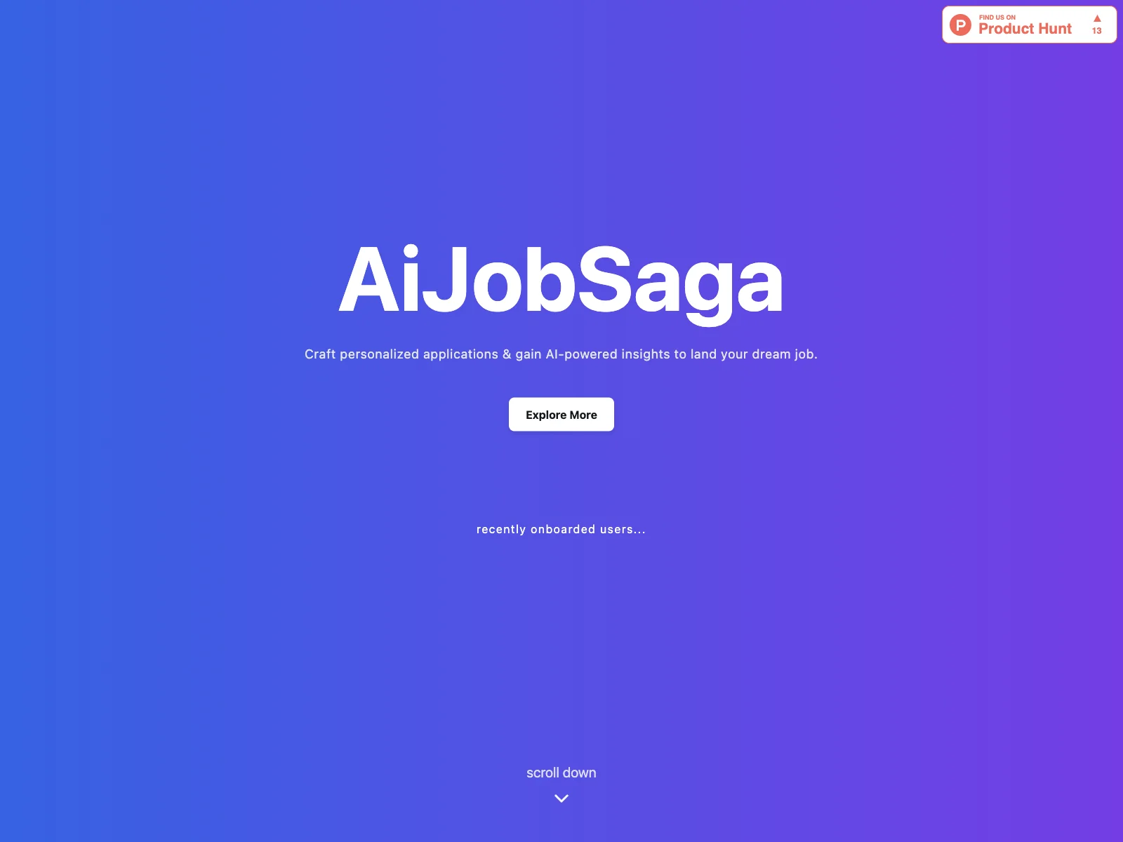 AiJobSaga: Empowering Your Job Search with AI