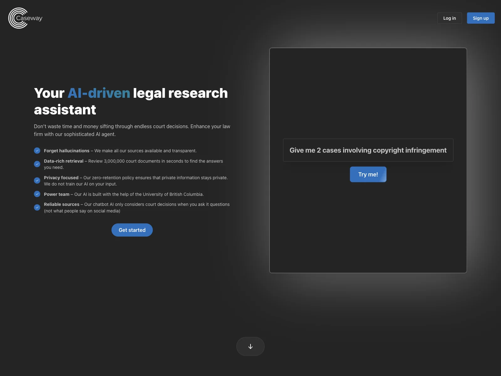 Caseway: Empowering Legal Research with AI