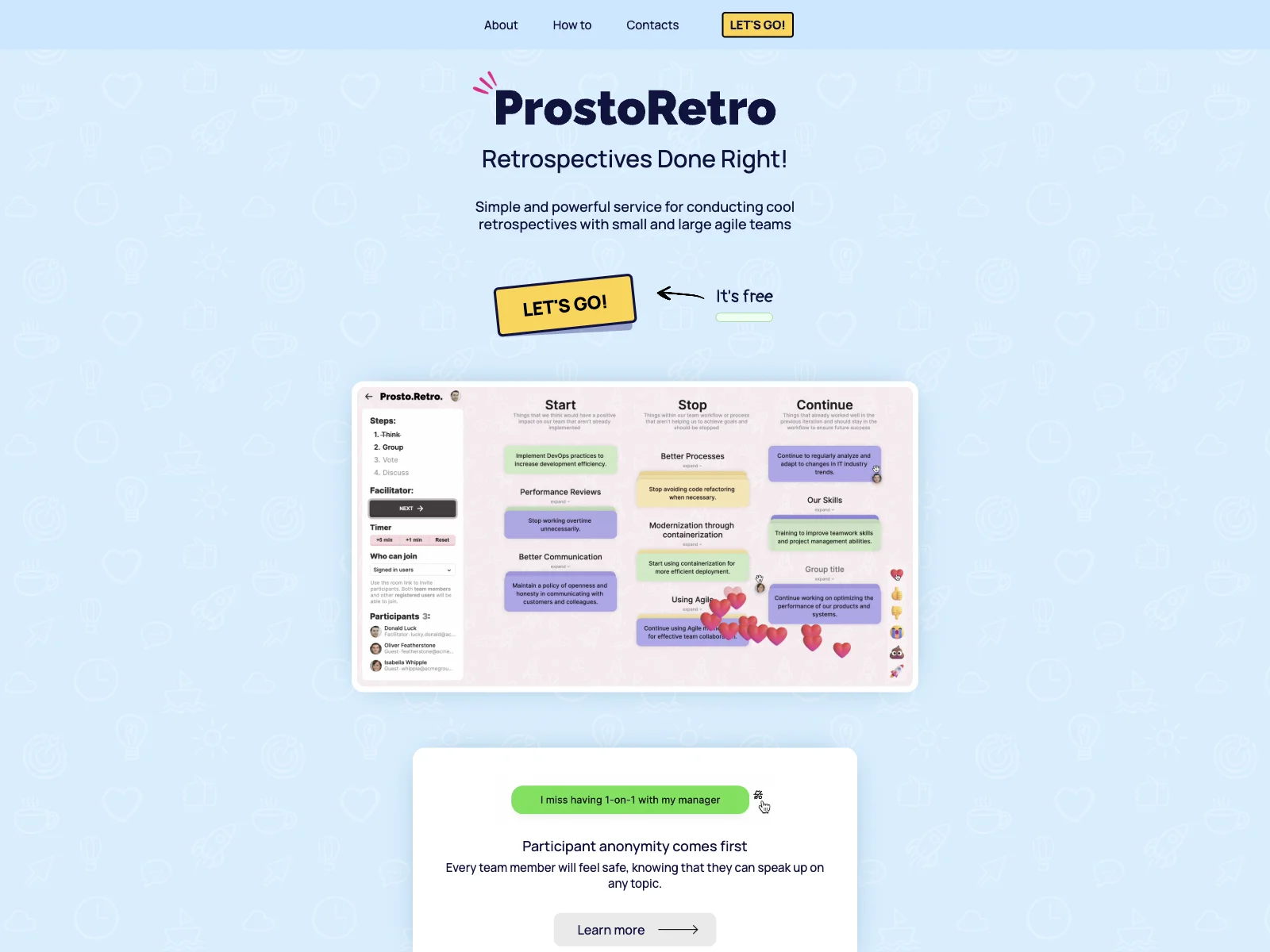 ProstoRetro: Empowering Effective Retrospectives with AI