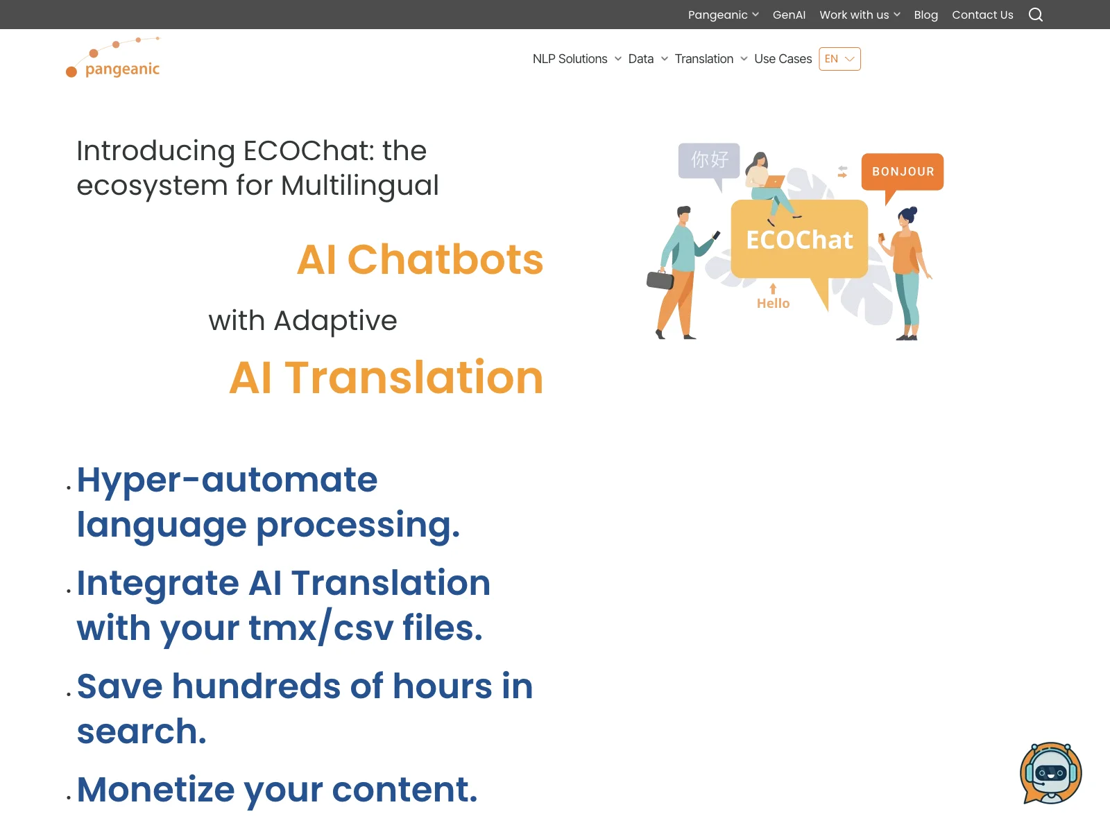 Pangeanic: Unleashing the Power of AI in Language and Content