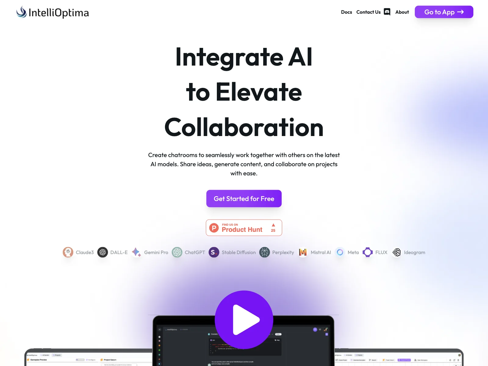 IntelliOptima - Revolutionize Teamwork with AI