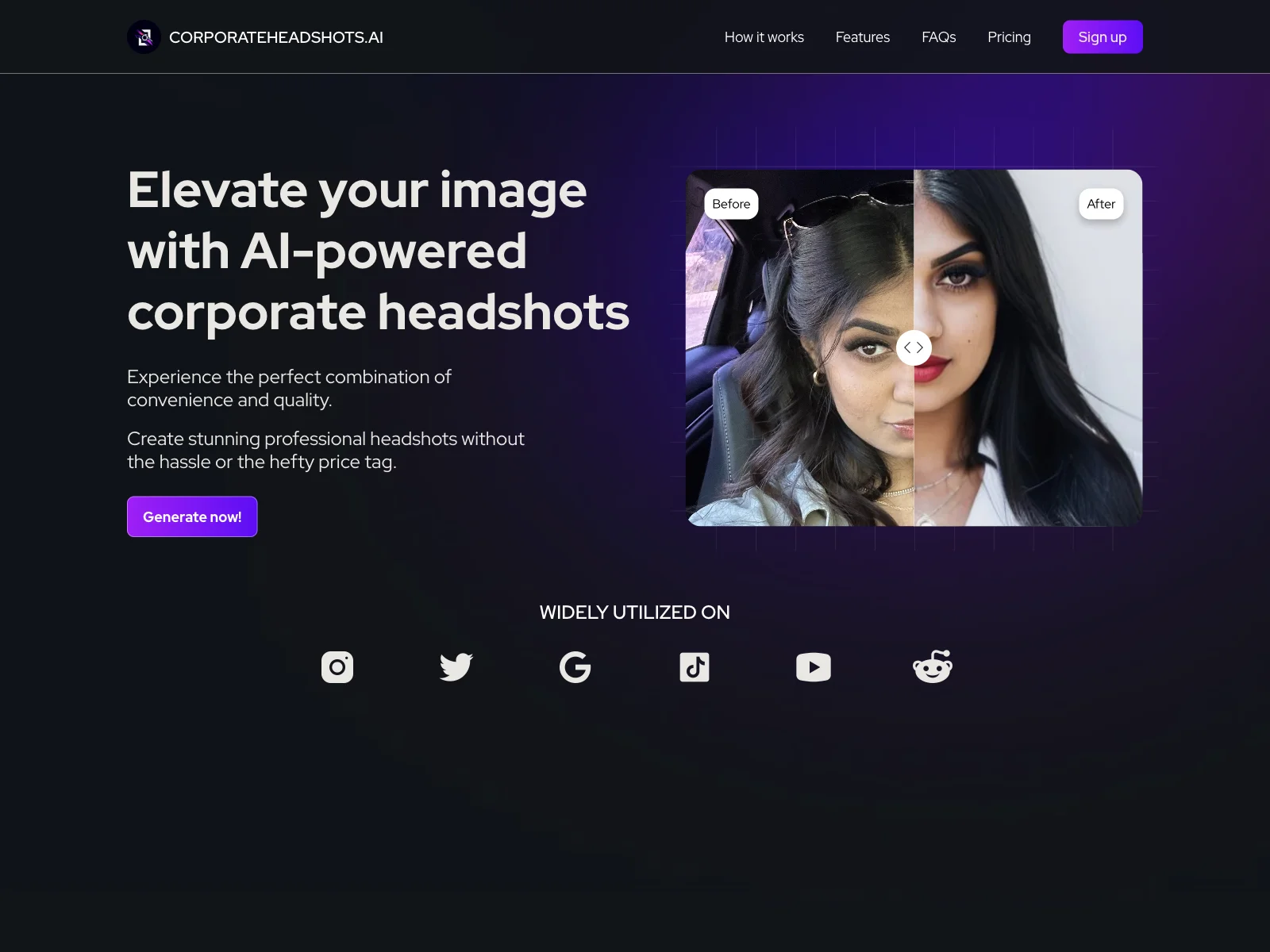 Elevate Your Professional Image with Corporate Headshots AI