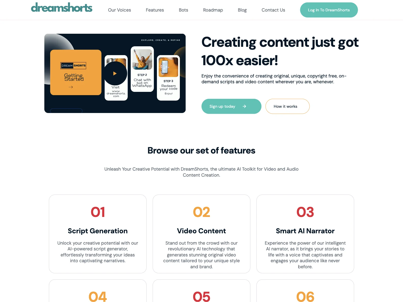 DreamShorts: Revolutionizing Video and Audio Content Creation