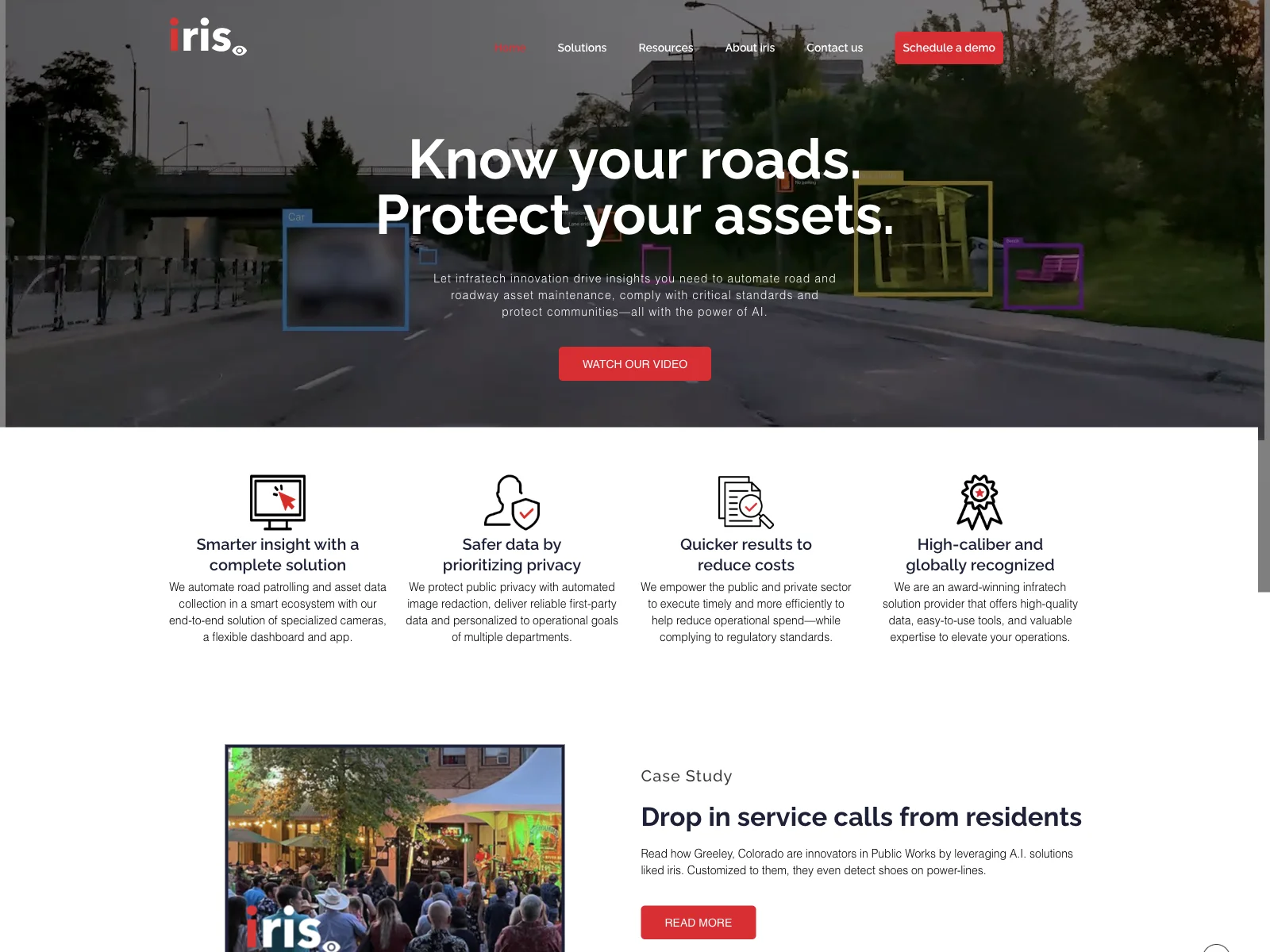 「iris roads：AIで道路メンテナンスを革新」