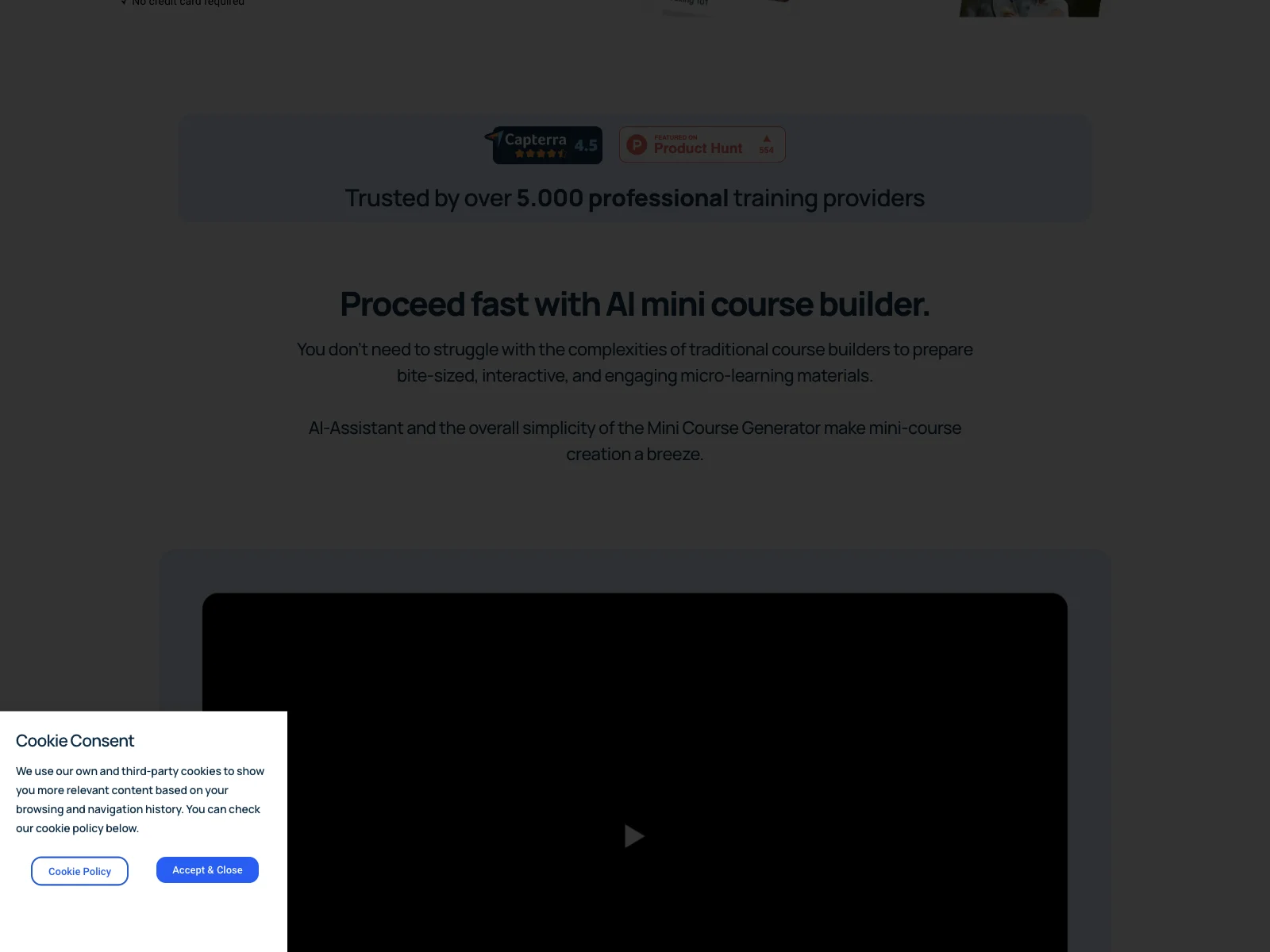 Generate Engaging Mini Courses with AI Course Creator