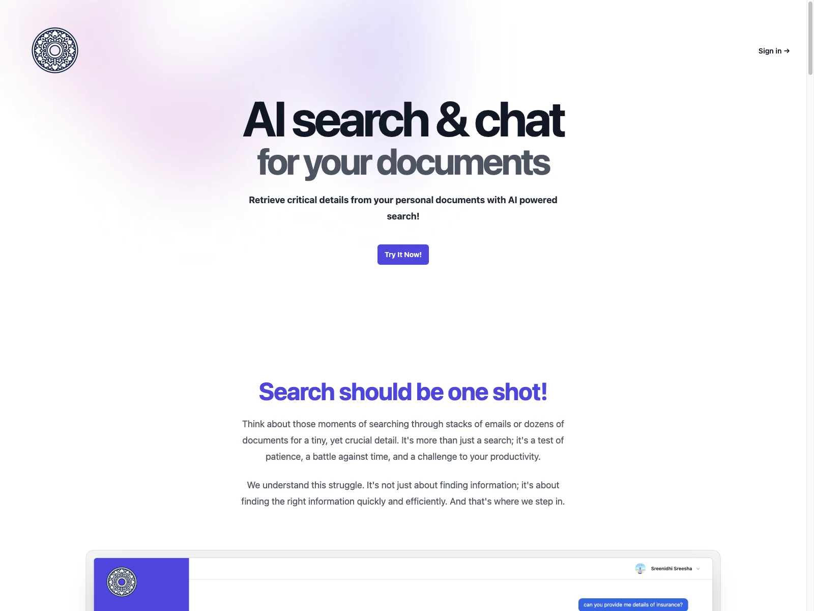 SearchMyDocs.ai: Transform Your Document Search Experience