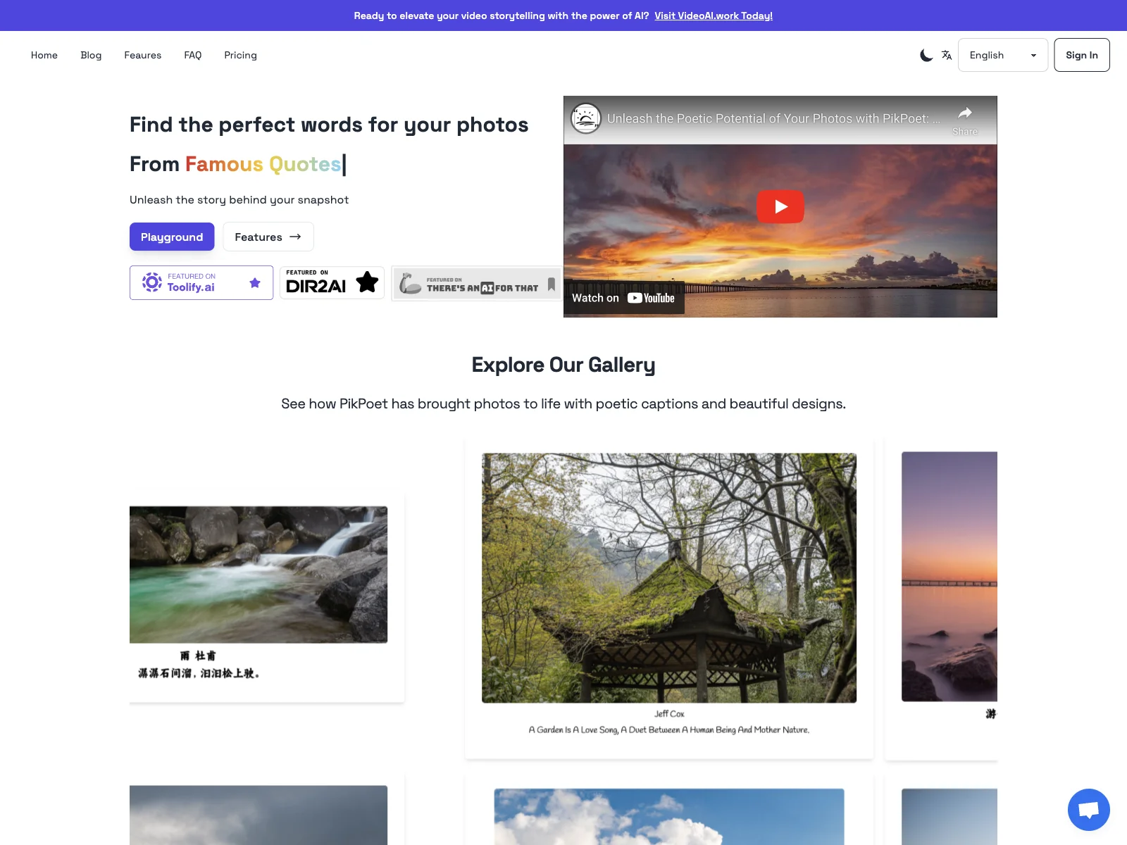 PikPoet: Unleash the Poetry in Your Photos