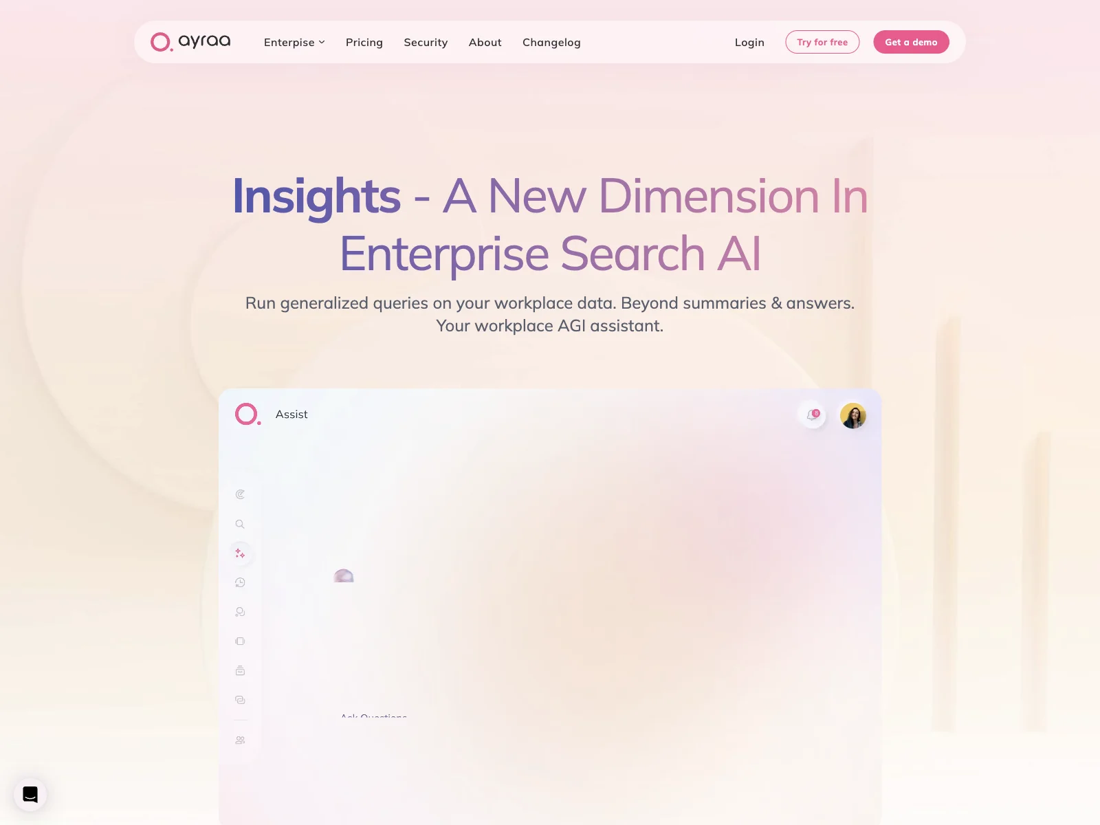 Insights - Ayraa: Revolutionizing Workplace Search & Productivity