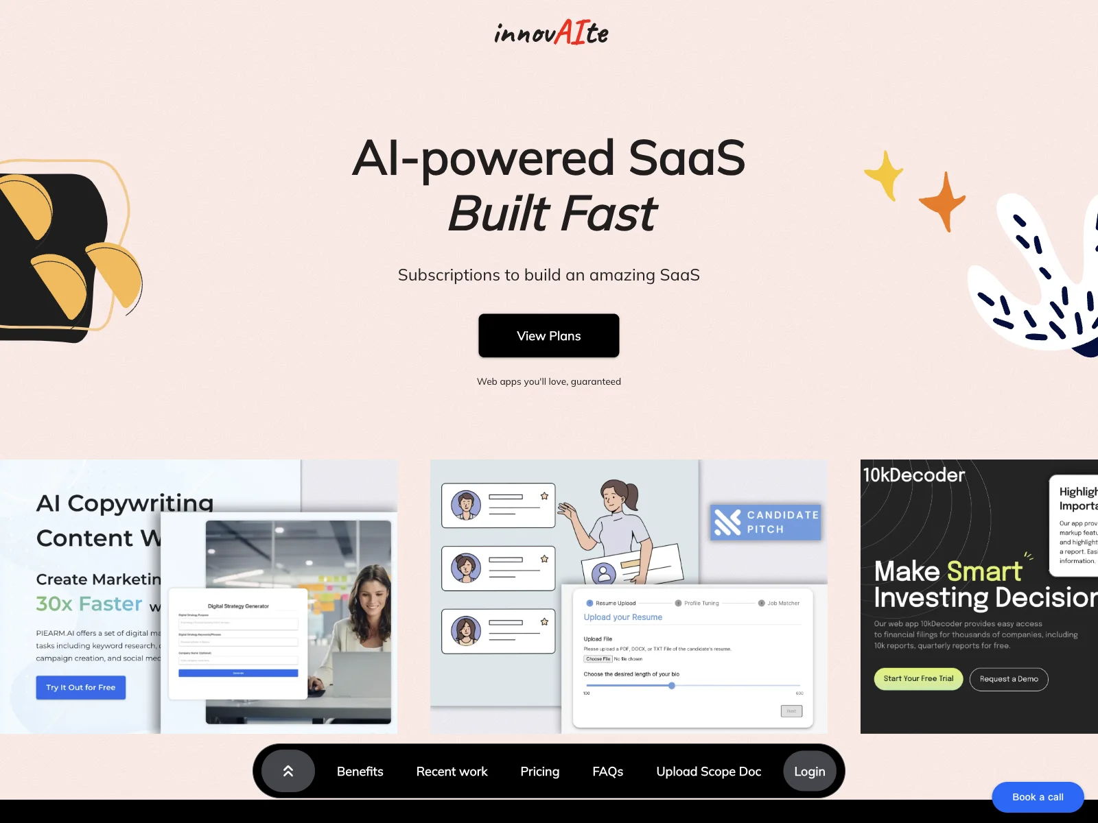 Innovaite: Revolutionizing SaaS with AI-Powered Solutions