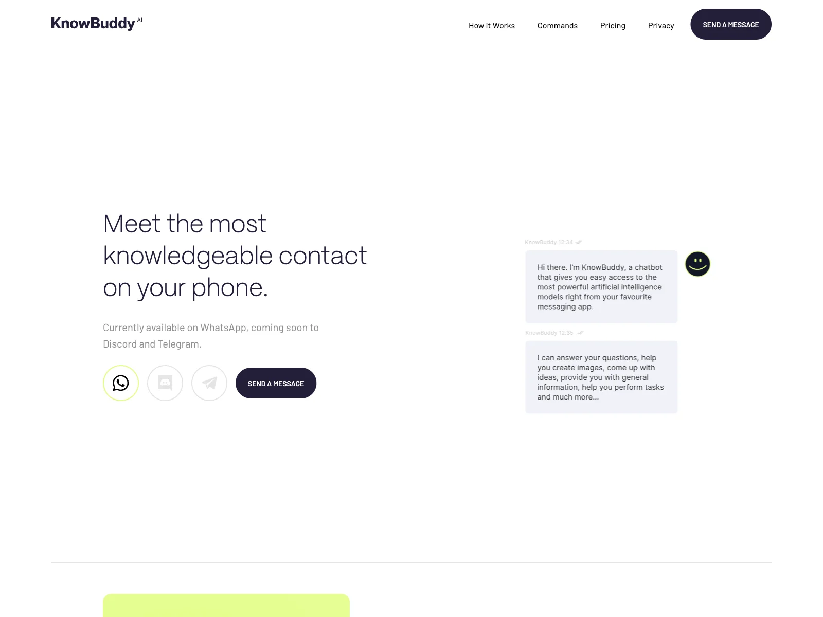 KnowBuddy: The AI-Powered Chatbot for All Your Needs