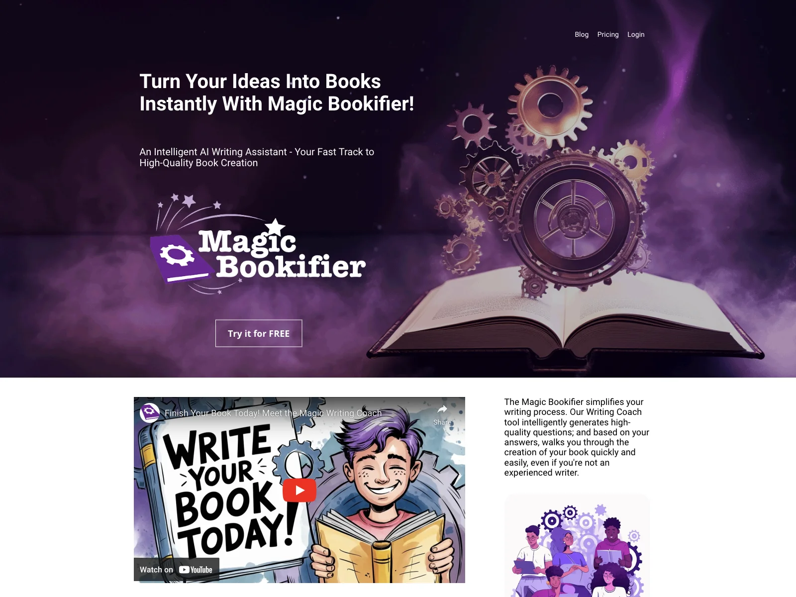 Magic Bookifier: Transform Your Ideas into Books with AI