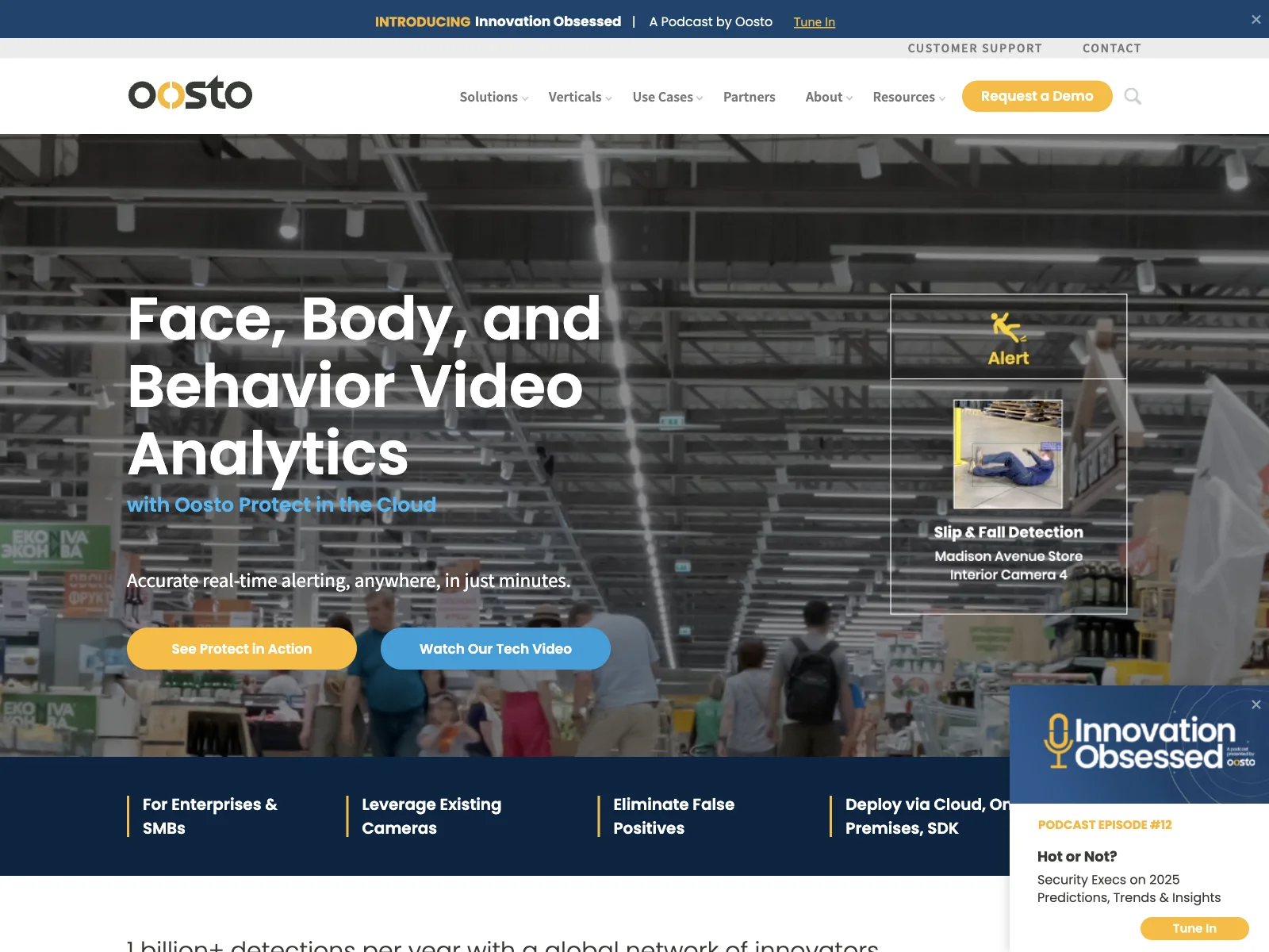 Oosto: Enhancing Security with Real-time AI Video Analytics