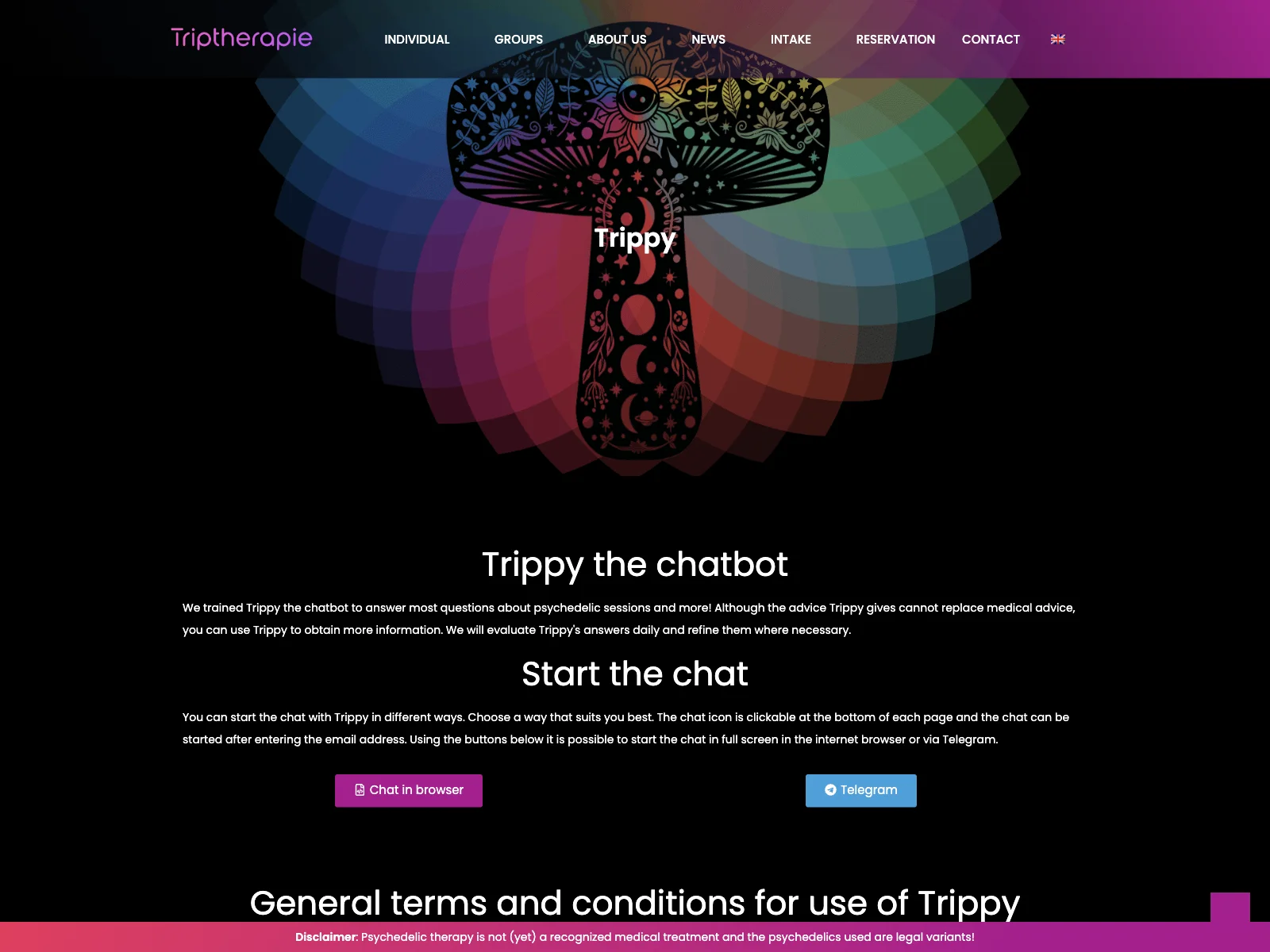 Trippy: Your AI Companion for Psychedelic Insights