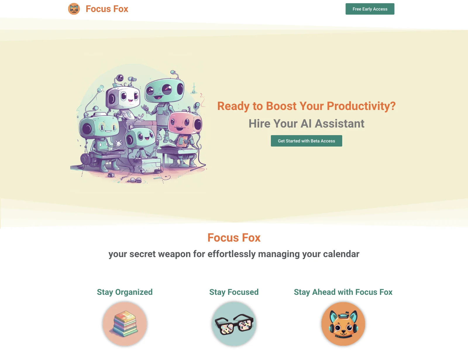 Focus Fox: Boost Your Productivity with AI Assistant