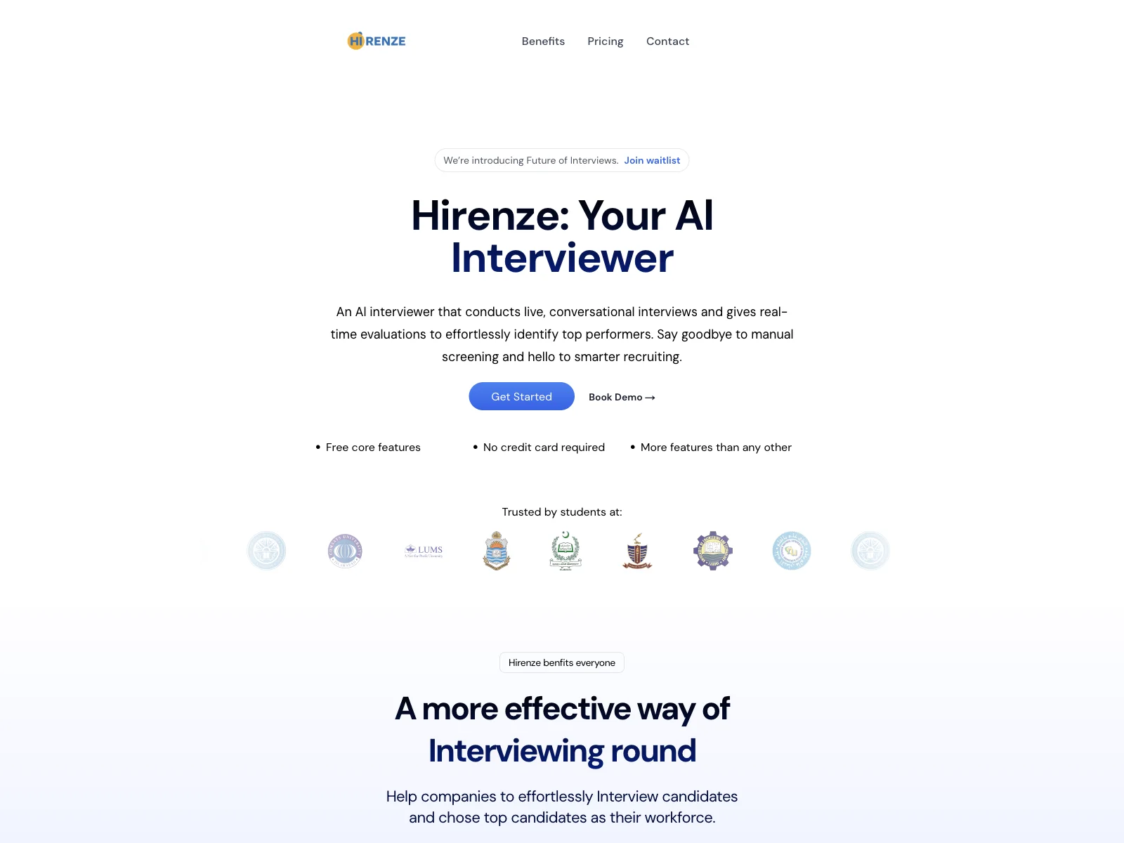 Hirenze: Revolutionizing Recruitment with AI Interviews