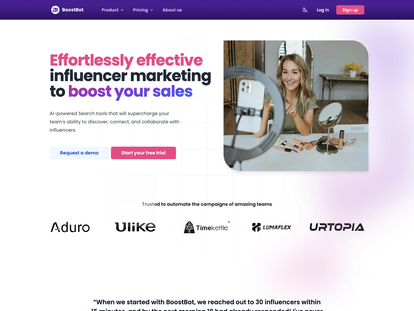 BoostBot: Supercharge Your Influencer Marketing