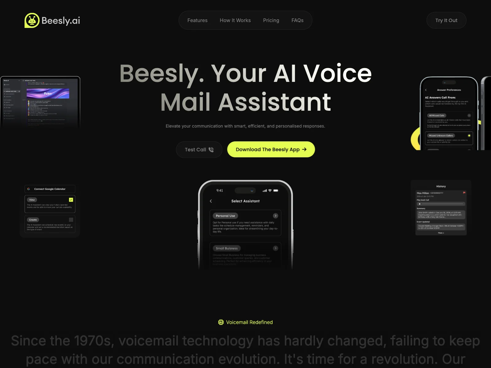 Beesly AI: Revolutionize Voicemail with AI Assistant