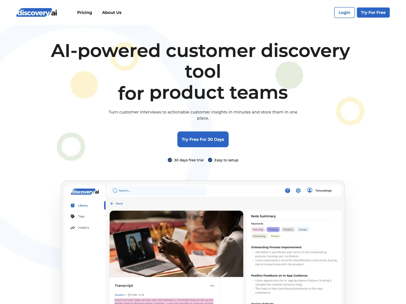 Discovery AI: Unlock Actionable Customer Insights