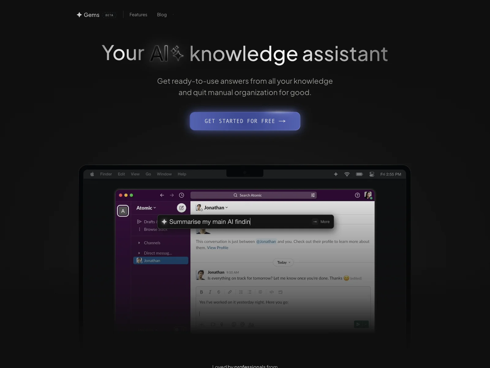 Gems: Your Ultimate AI Knowledge Assistant