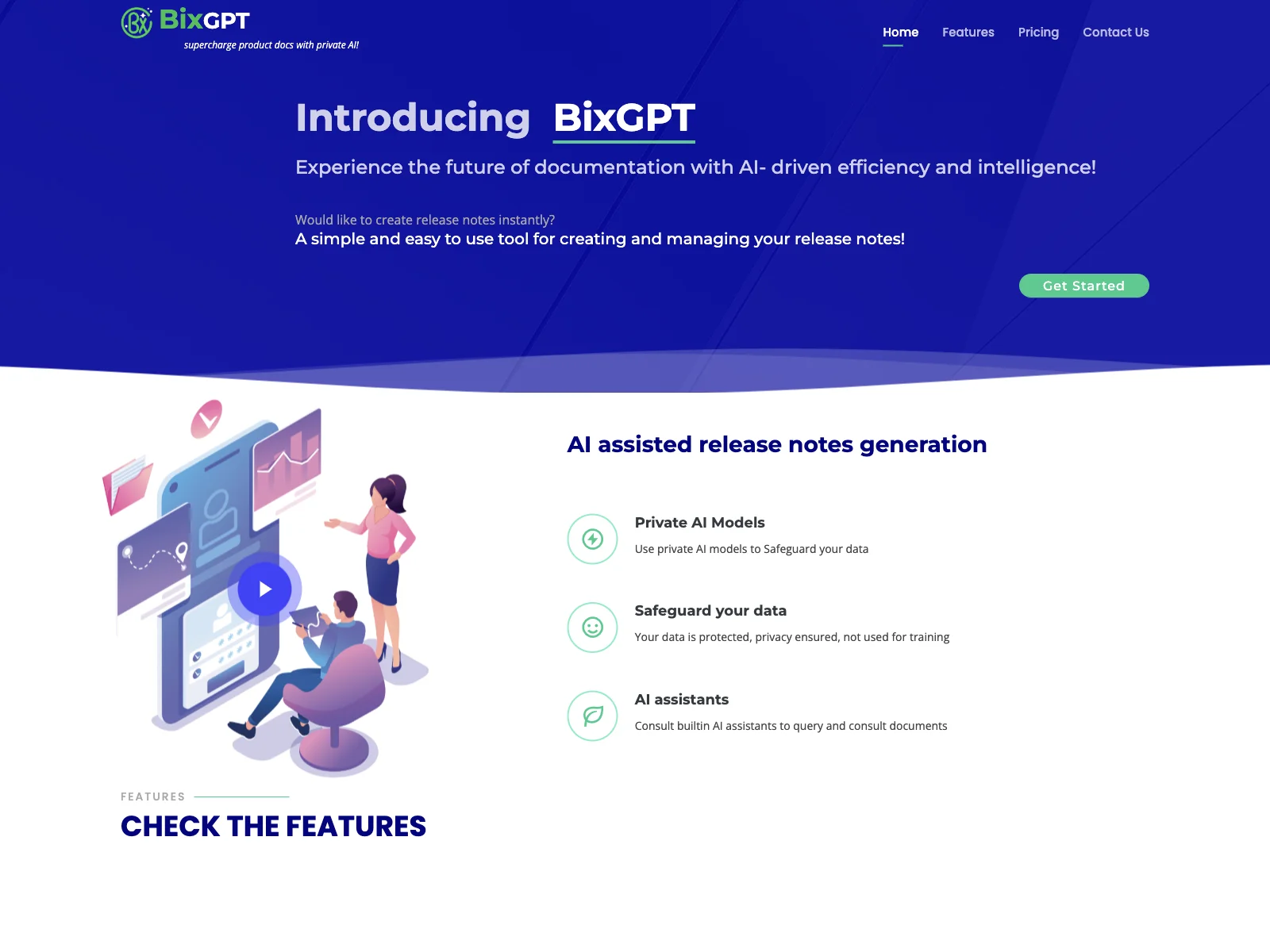 BixGPT - Supercharge Product Docs with AI Innovation