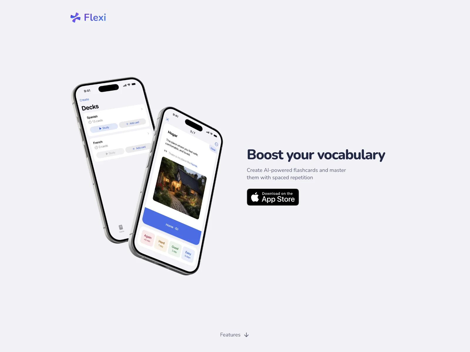 Flexi: Enhance Your Vocabulary with AI Flashcards