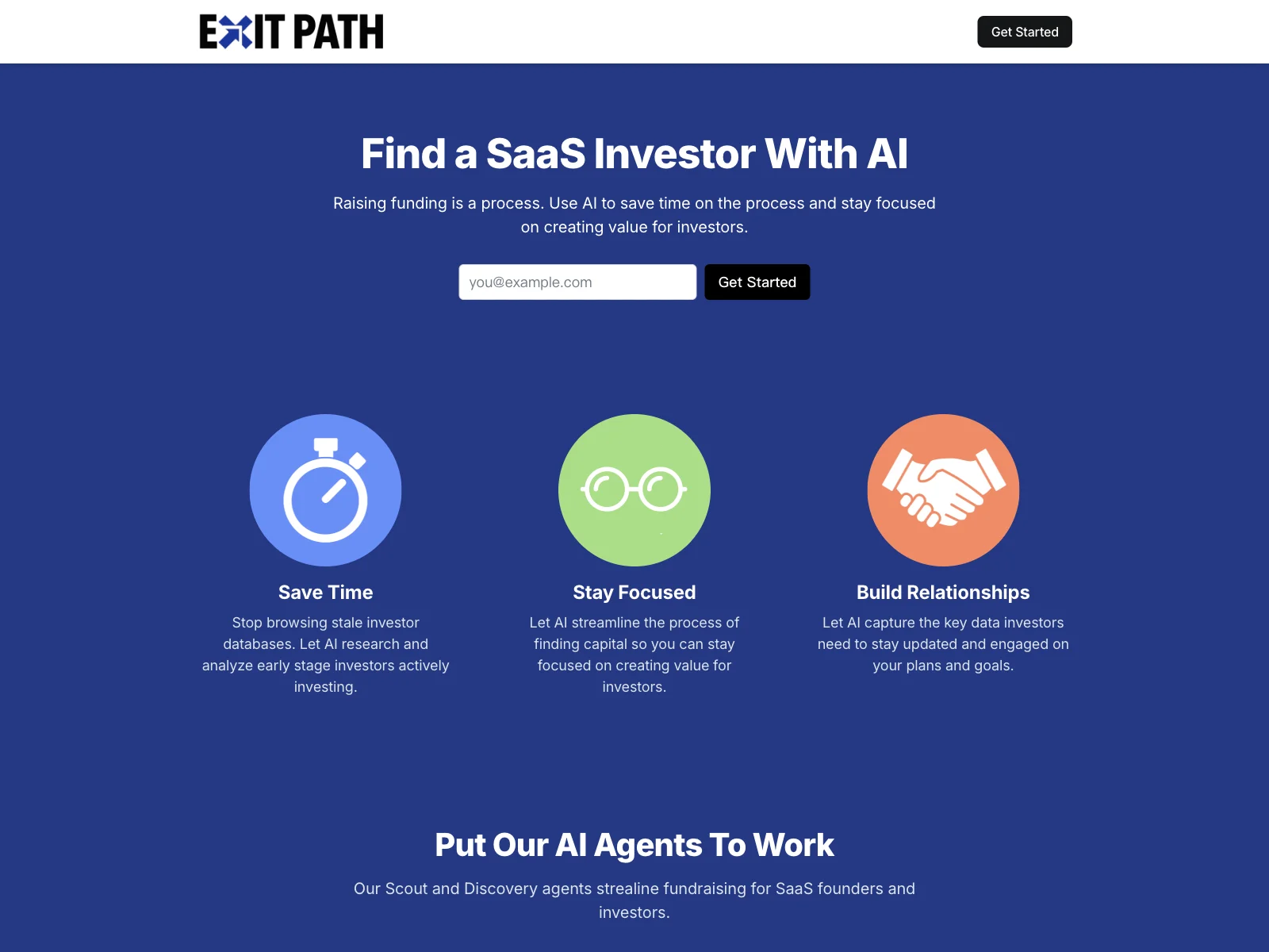 Exit Path: Streamlining Fundraising with AI