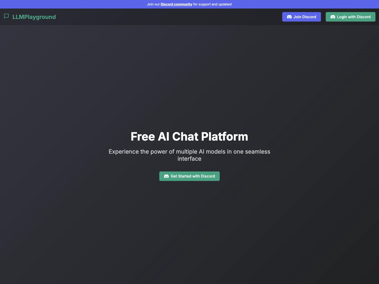 LLMPlayground: Unleash the Power of AI Chat