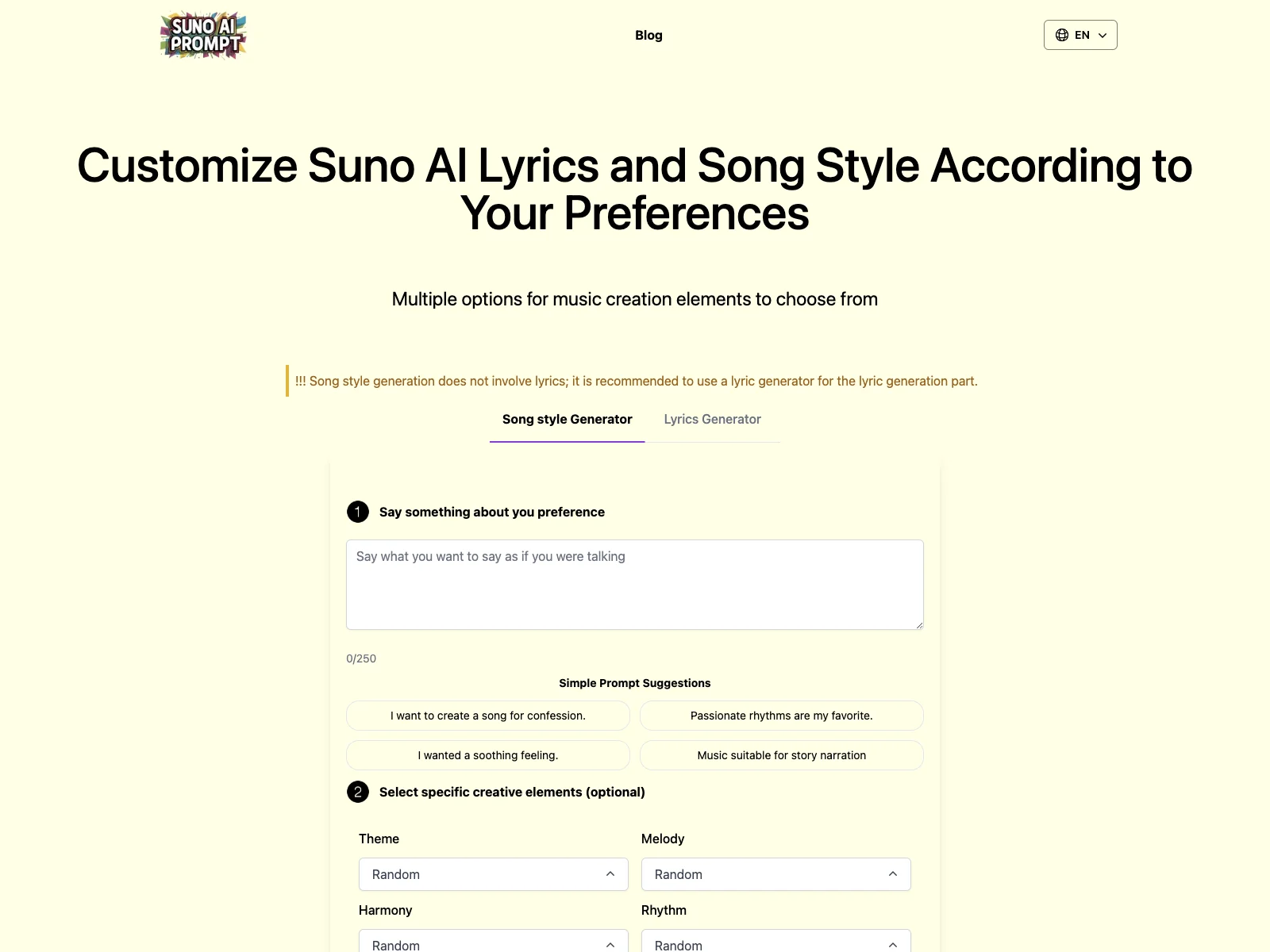 Unleash Your Creativity with Suno AI: Custom Lyrics and Song Styles